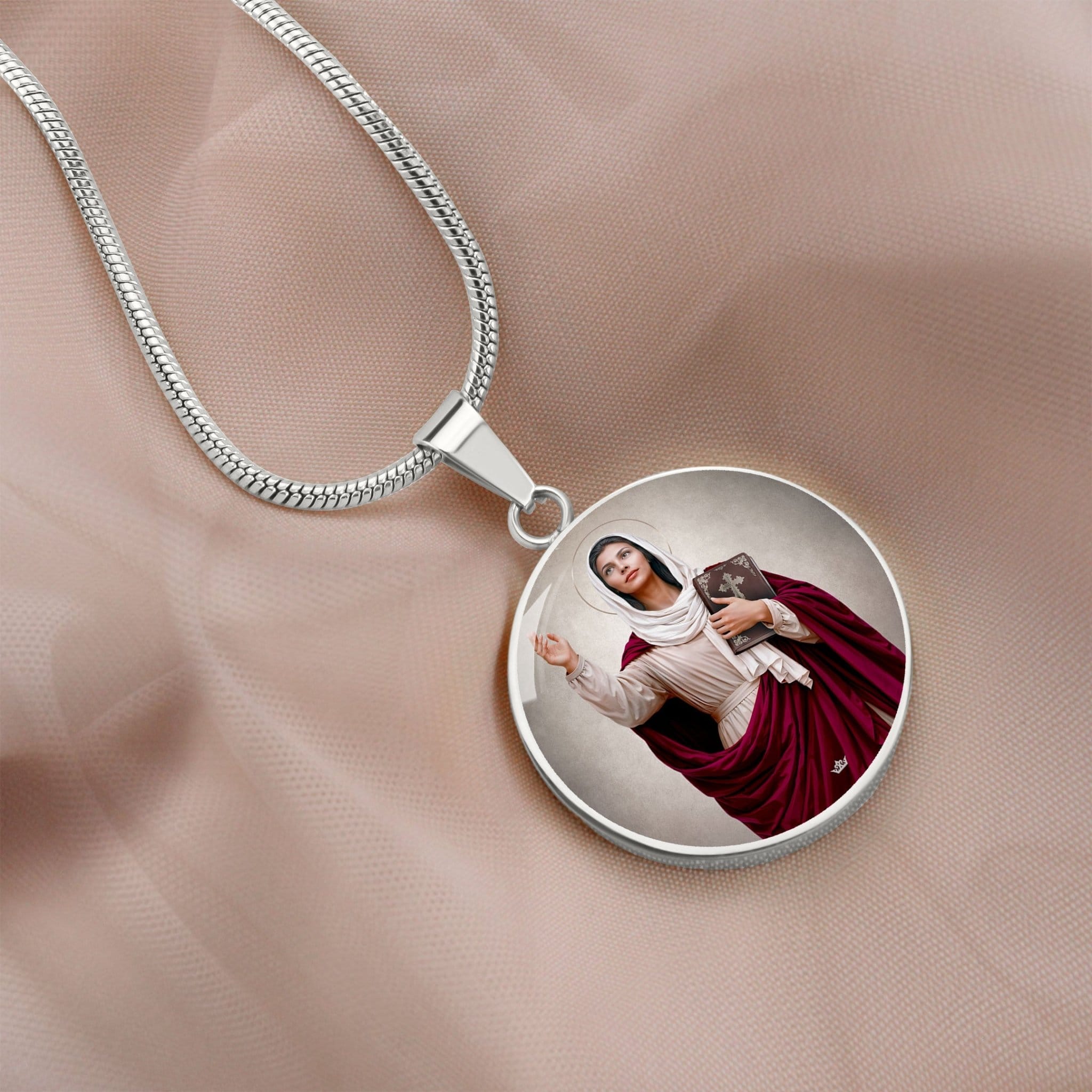 St. Monica Pendant Necklace Copyright VENXARA