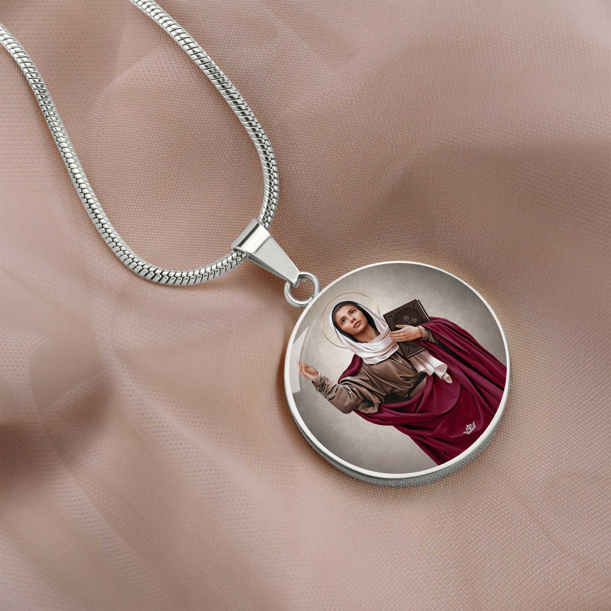 St. Monica Pendant Necklace - VENXARA®