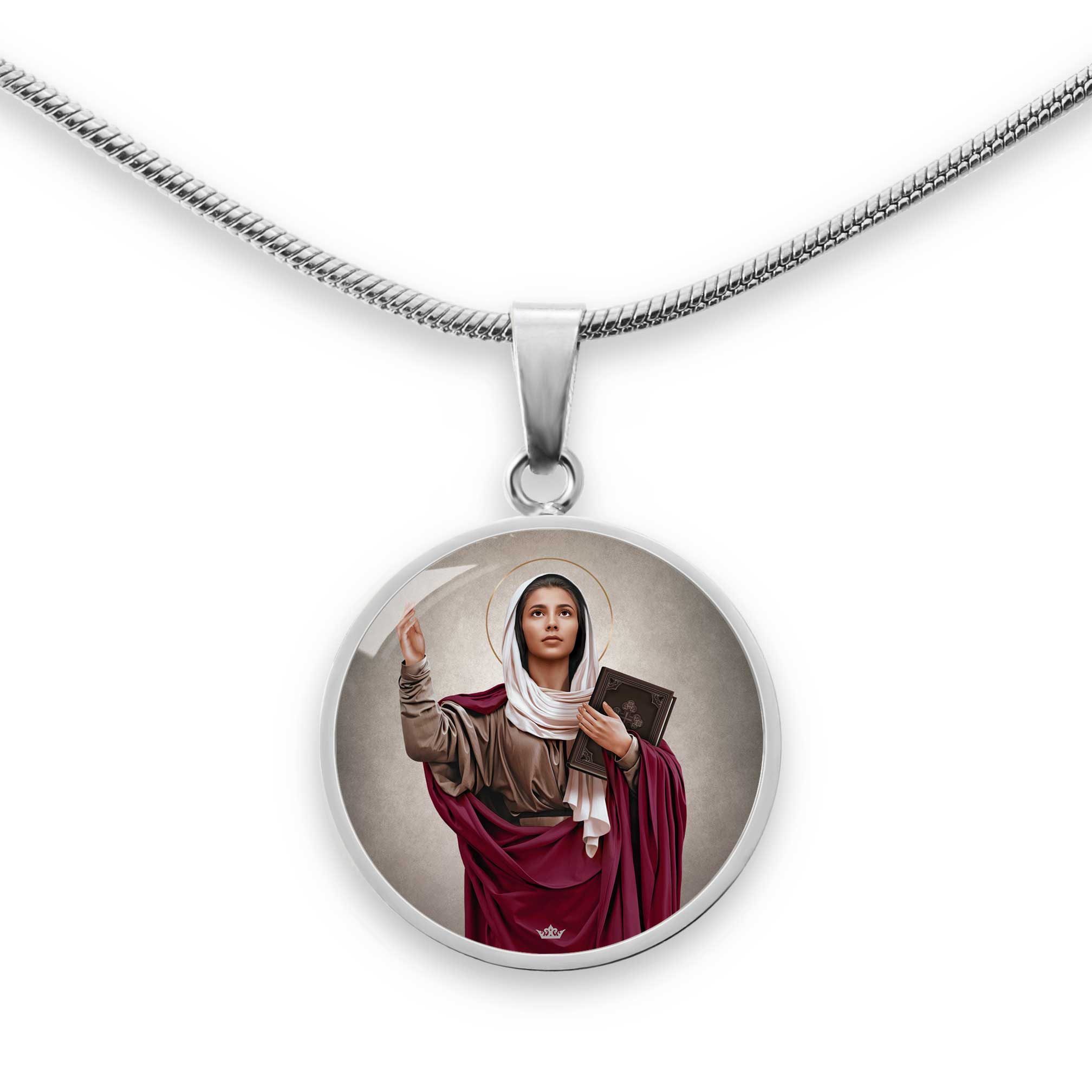 St. Monica Pendant Necklace - VENXARA®