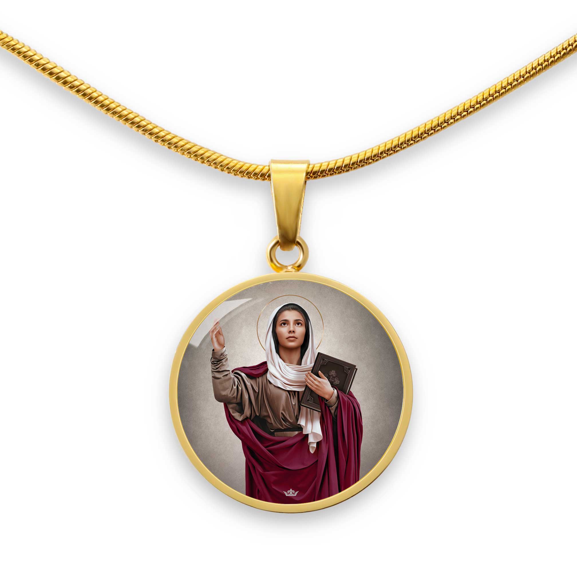 St. Monica Pendant Necklace - VENXARA®