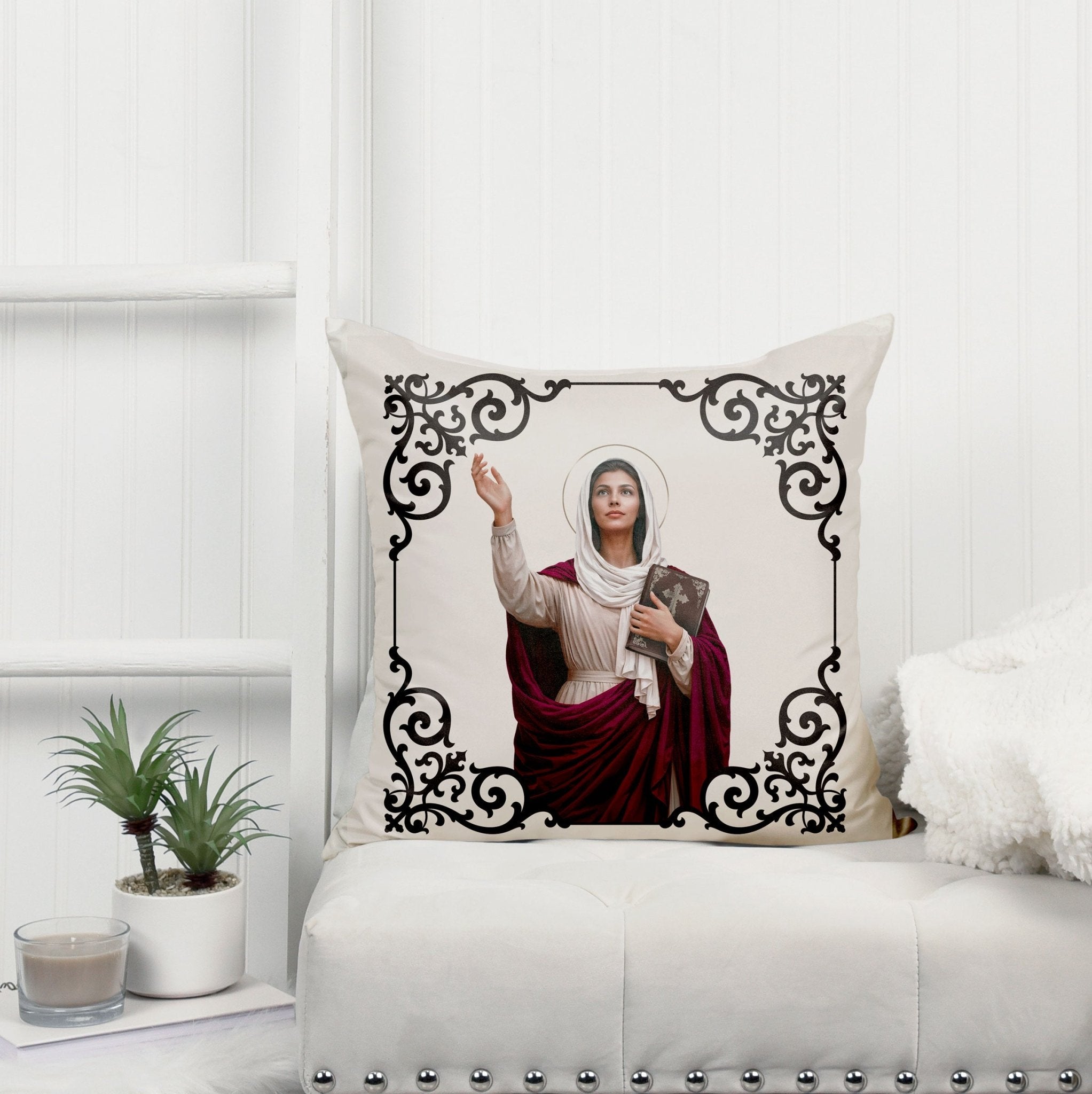 St. Monica Pillow - Venxara