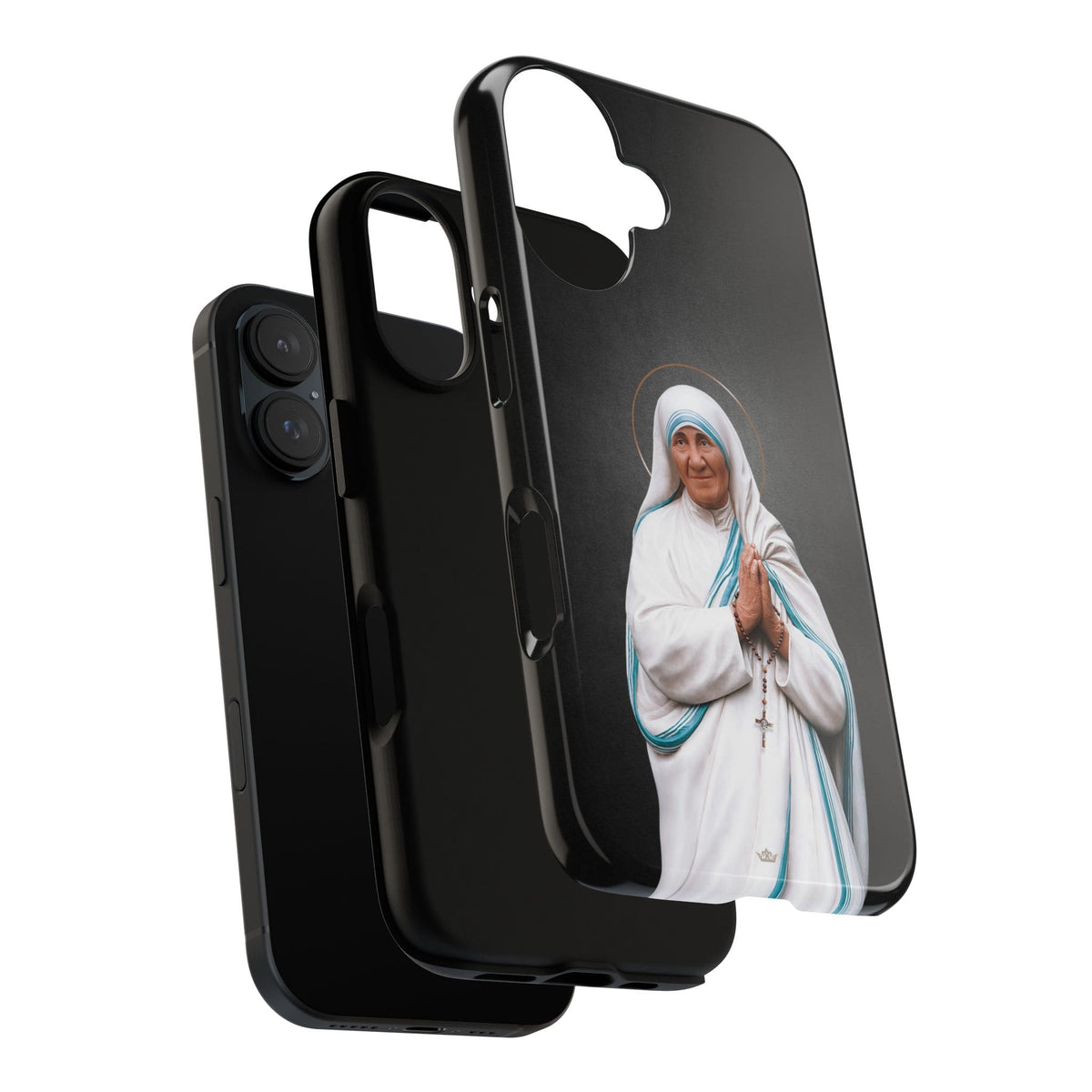 St. Mother Teresa Hard Phone Case (Dark) Copyright VENXARA