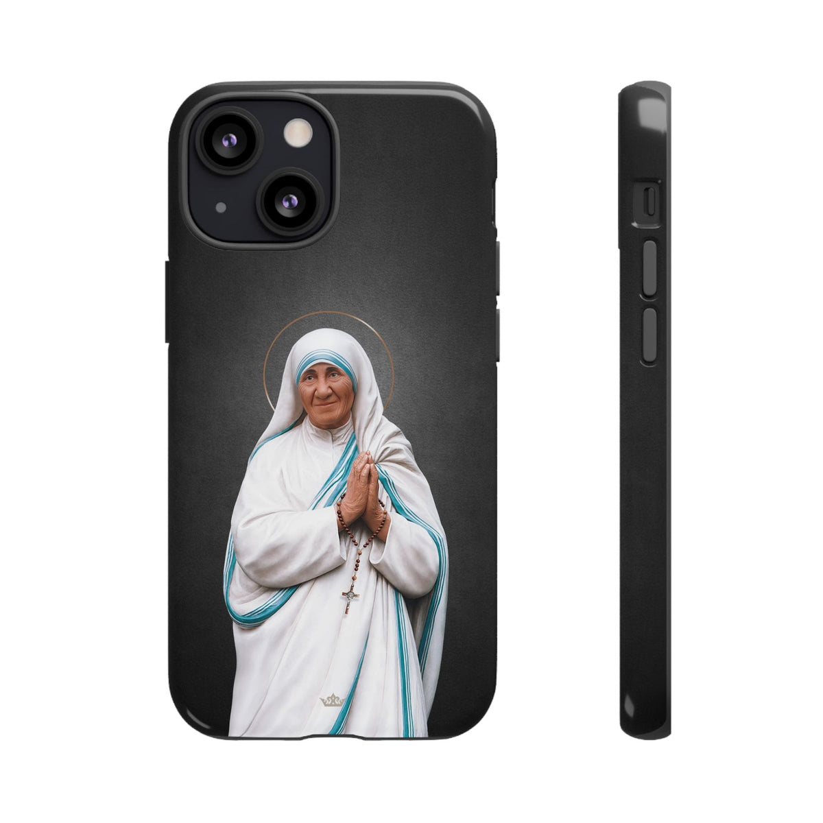 St. Mother Teresa Hard Phone Case (Dark) Copyright VENXARA