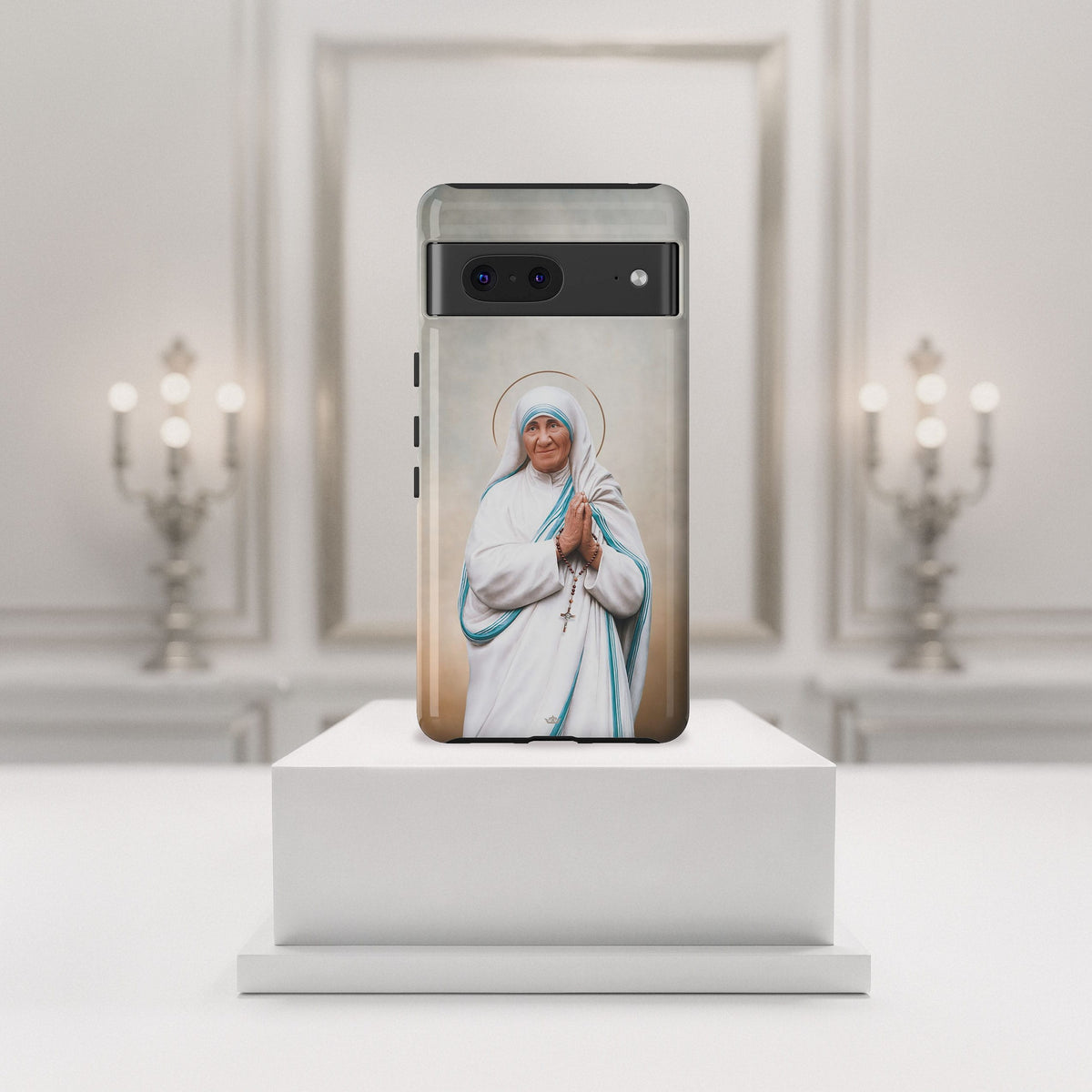 St. Mother Teresa Hard Phone Case (Light) Copyright VENXARA