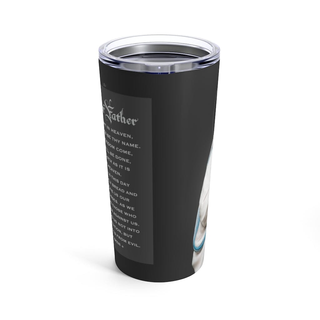 St. Mother Teresa Lord's Prayer Tumbler 20 oz. (Ash) - VENXARA®