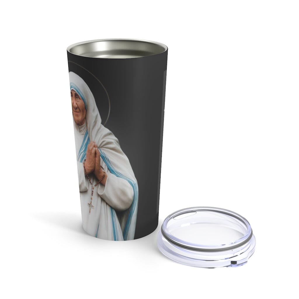 St. Mother Teresa Lord's Prayer Tumbler 20 oz. (Ash) - VENXARA®