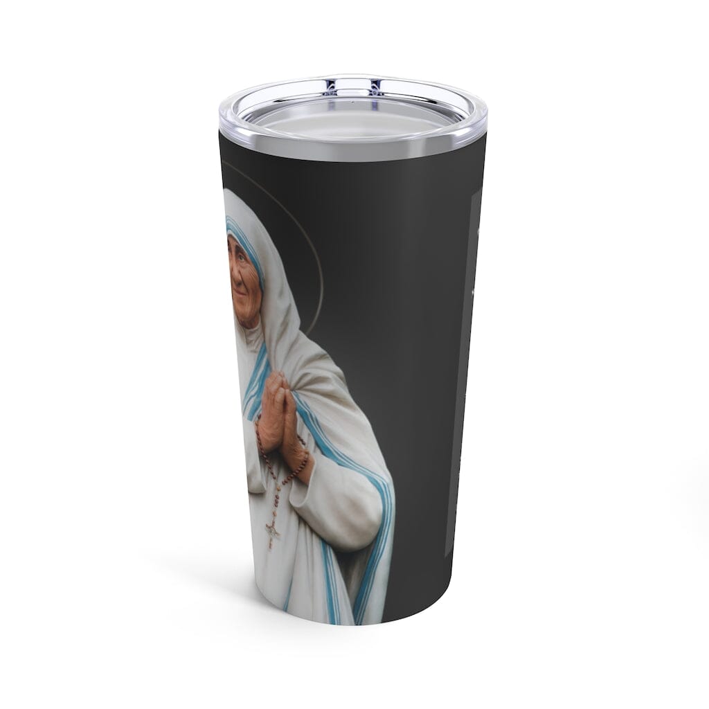 St. Mother Teresa Lord's Prayer Tumbler 20 oz. (Ash) - VENXARA®