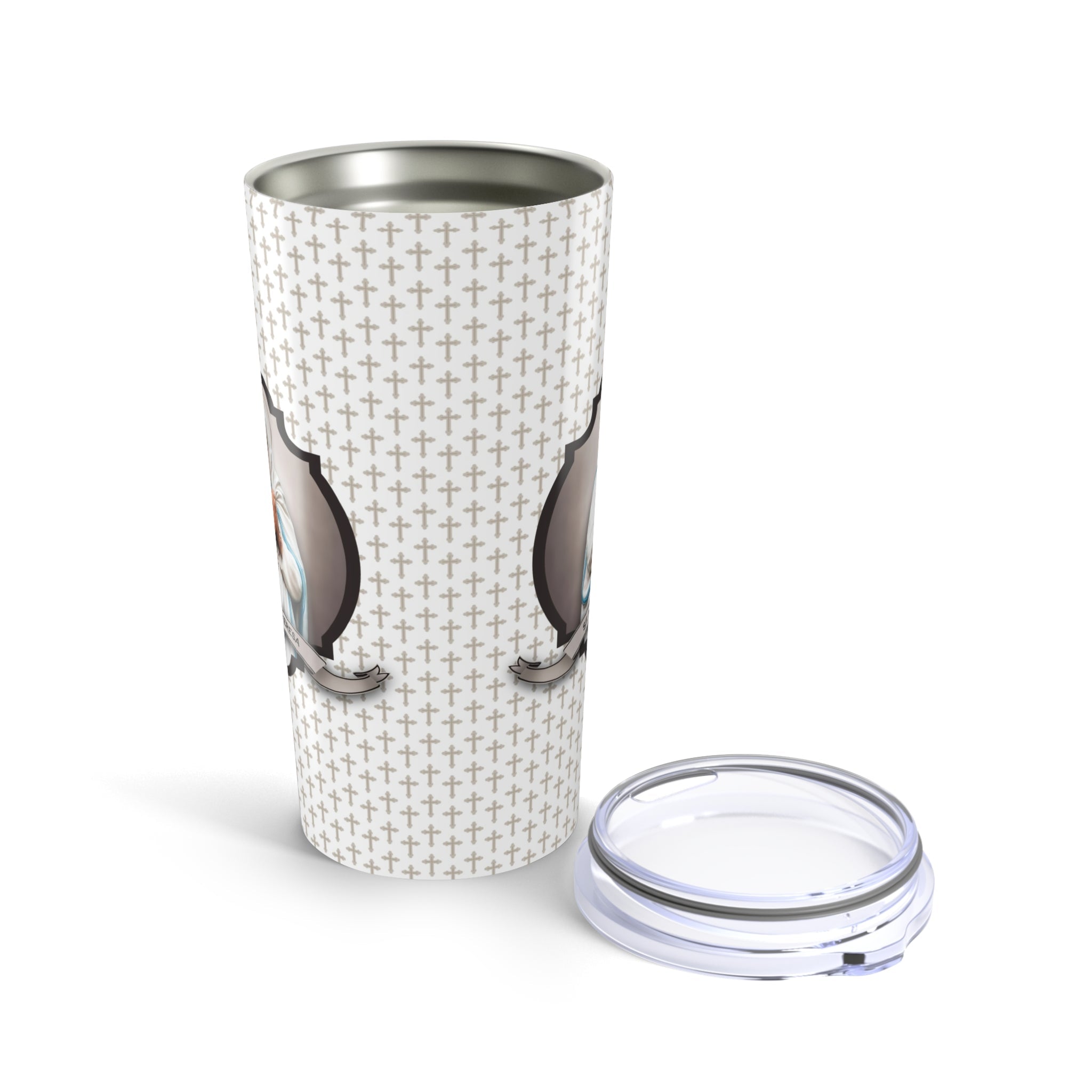 St. Mother Teresa Tumbler (Crosses 20 oz) - VENXARA