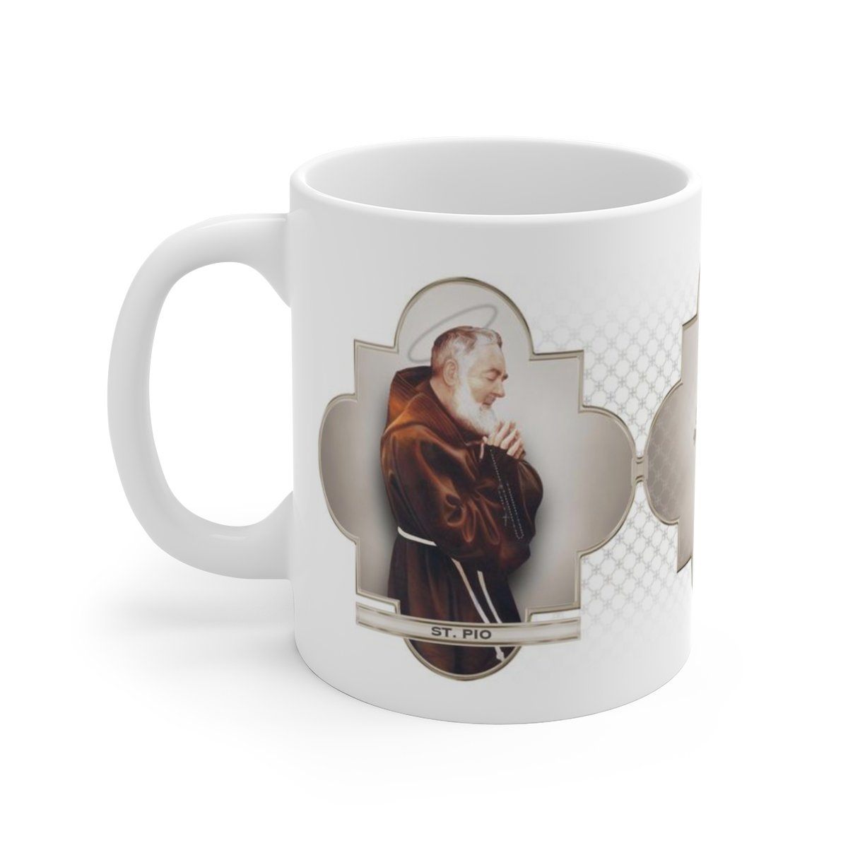 St. Padre Pio Ceramic Mug - VENXARA®