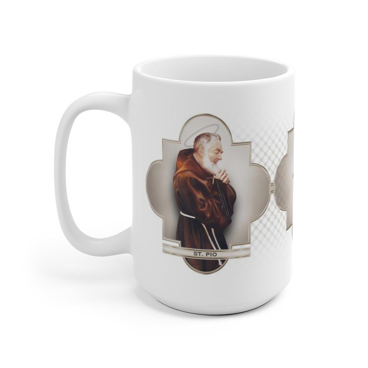 St. Padre Pio Ceramic Mug - VENXARA®