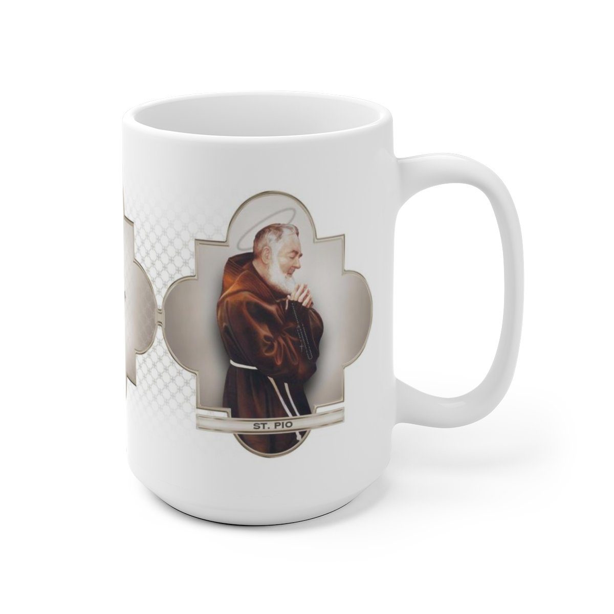 St. Padre Pio Ceramic Mug - VENXARA®