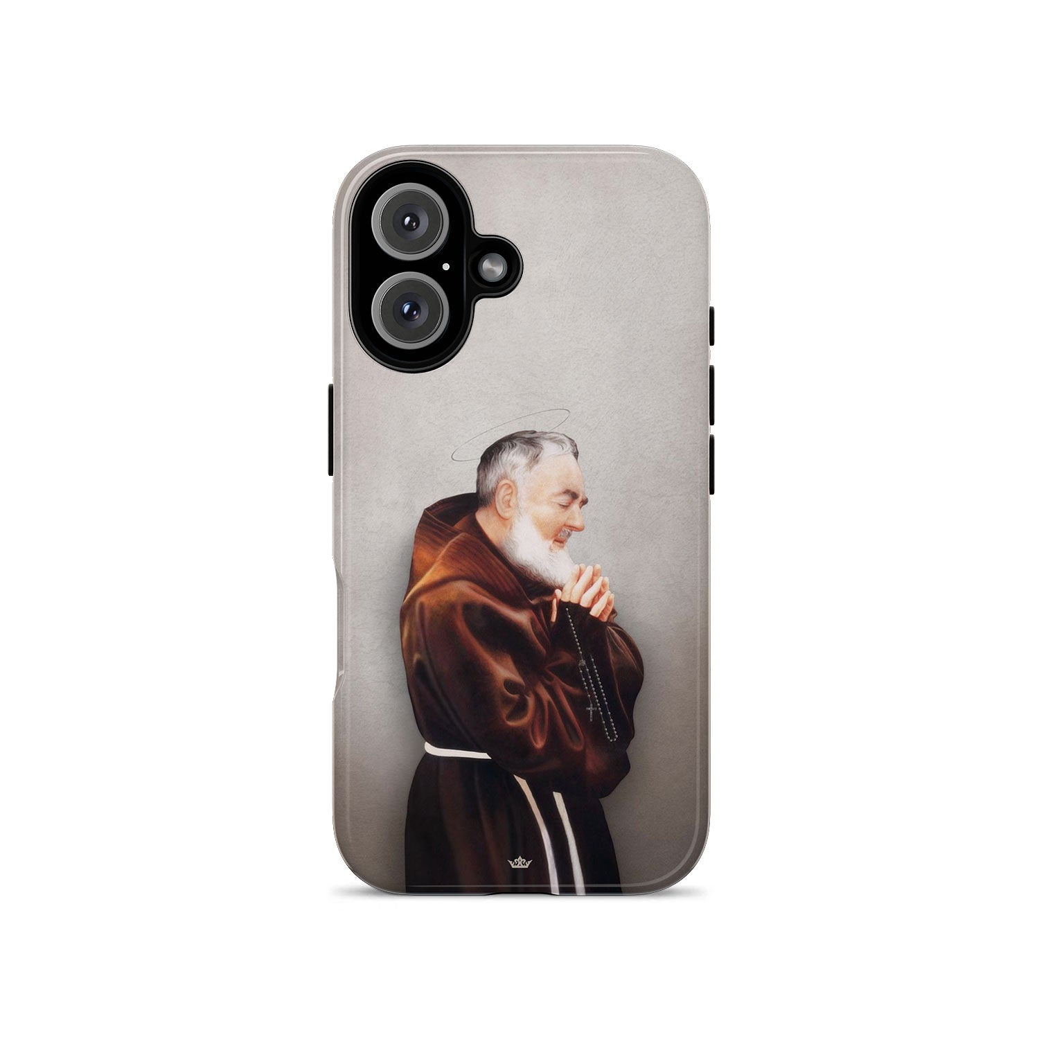 St. Padre Pio Hard Phone Case (Light) - VENXARA®