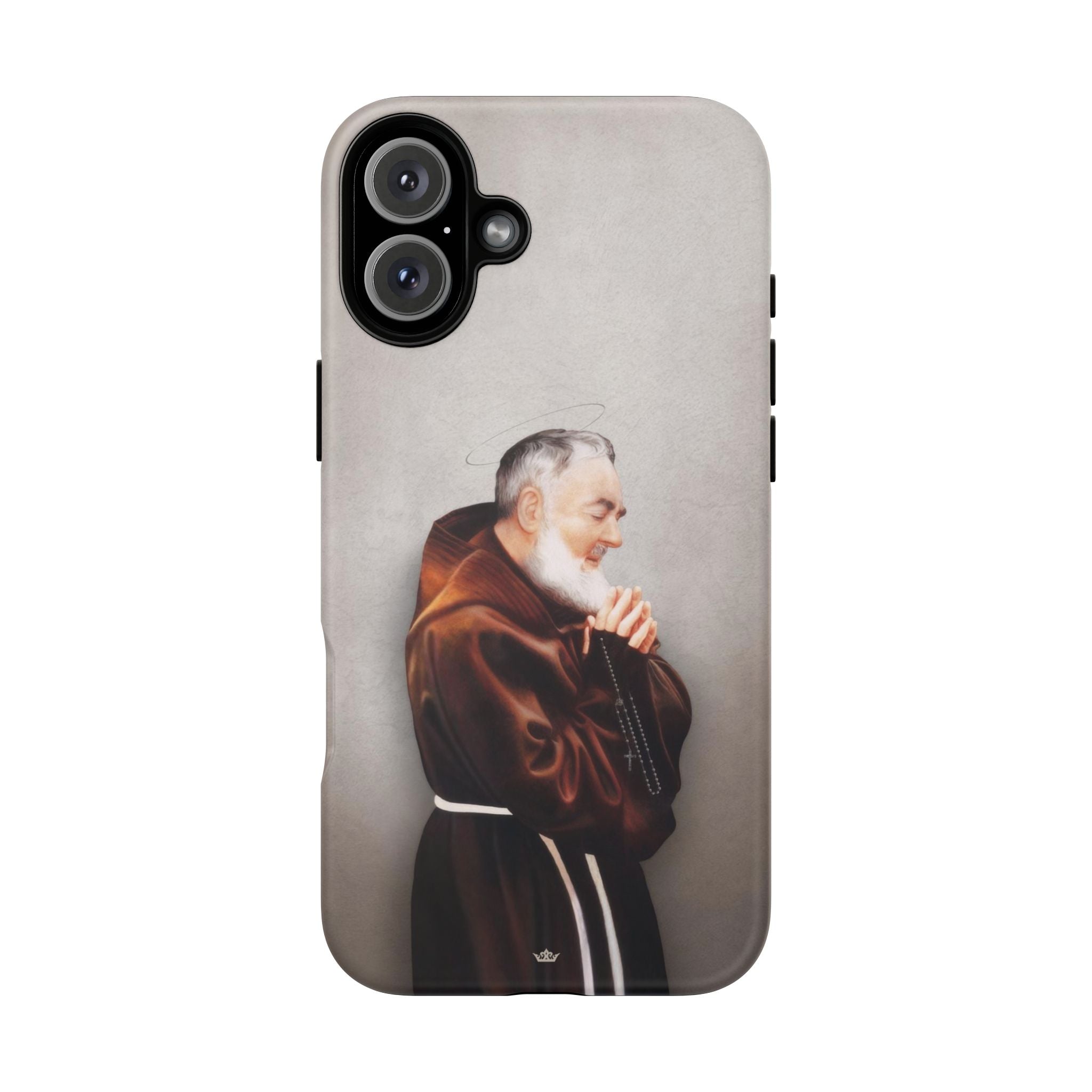 St. Padre Pio Hard Phone Case (Light) - VENXARA®