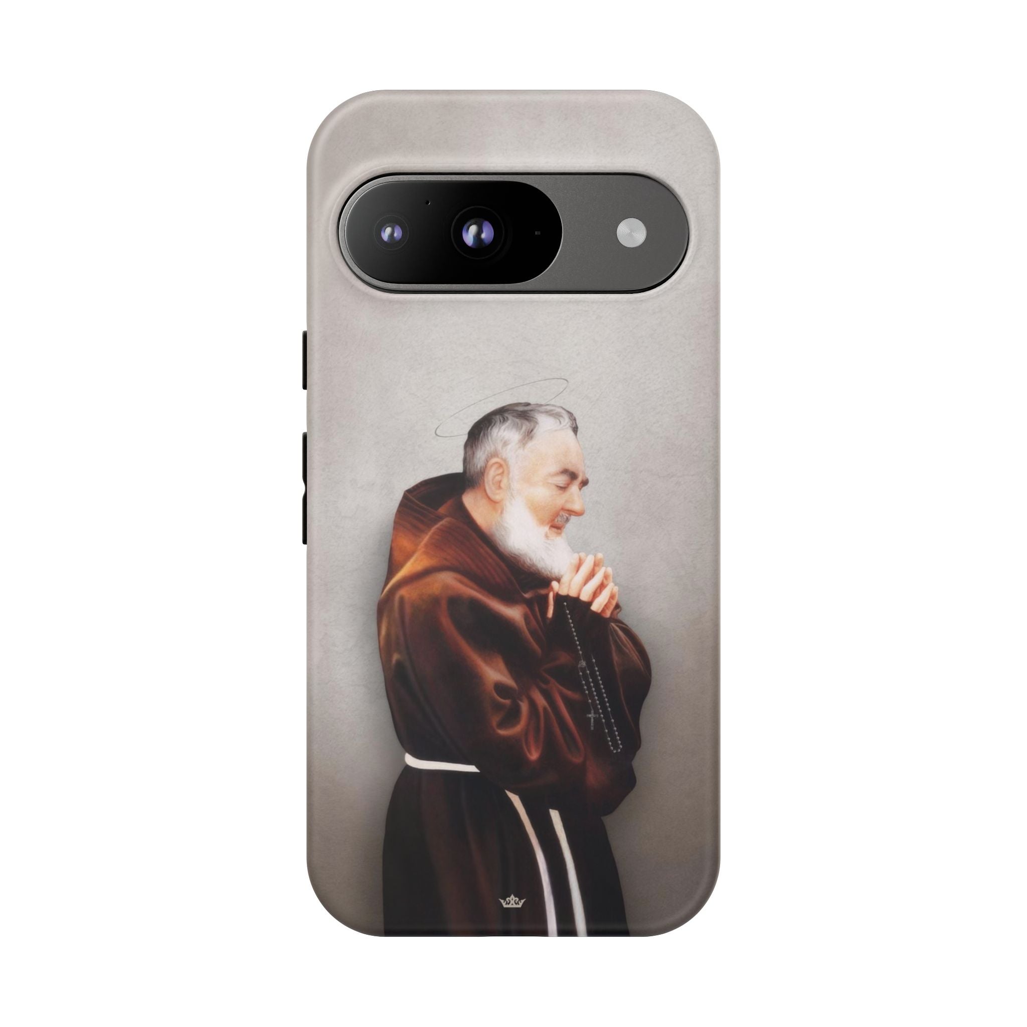 St. Padre Pio Hard Phone Case (Light) - VENXARA®