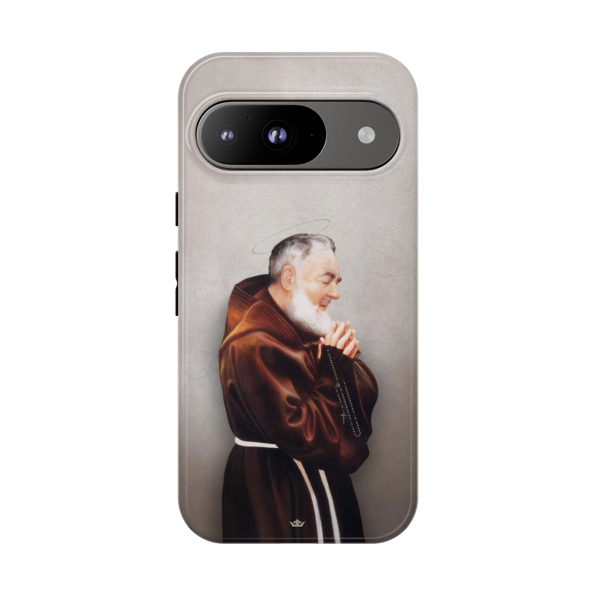 St. Padre Pio Hard Phone Case (Light) - VENXARA®
