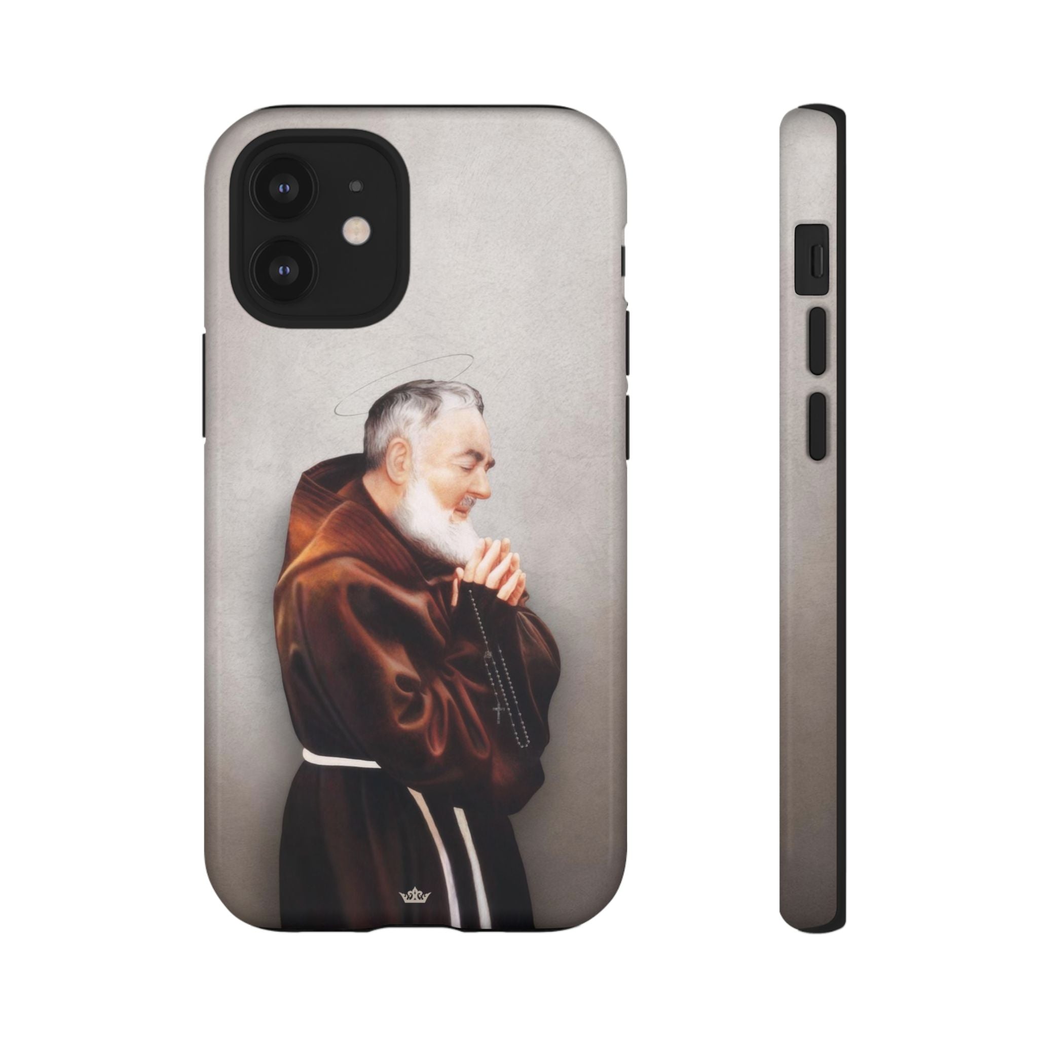 St. Padre Pio Hard Phone Case (Light) - VENXARA®