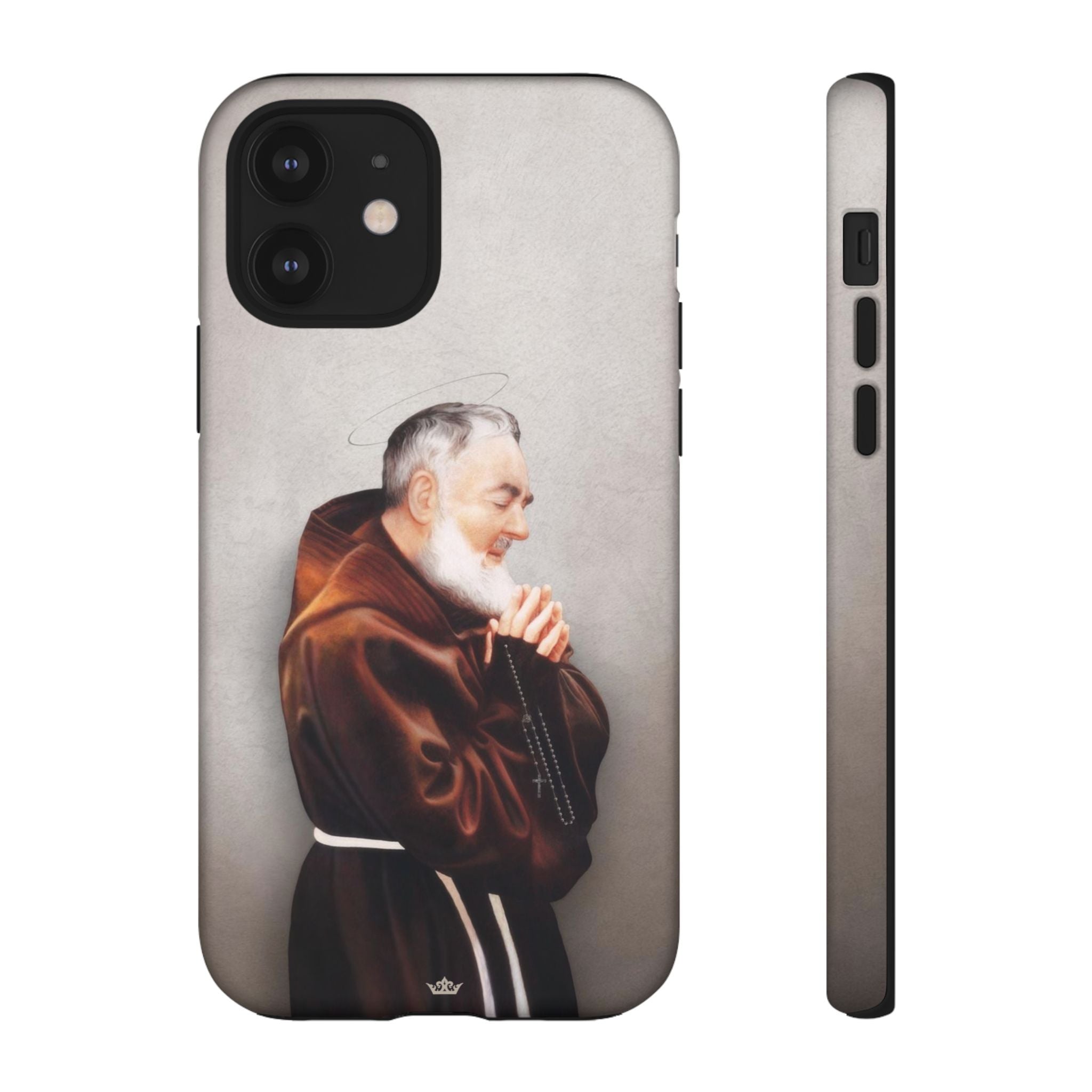 St. Padre Pio Hard Phone Case (Light) - VENXARA®