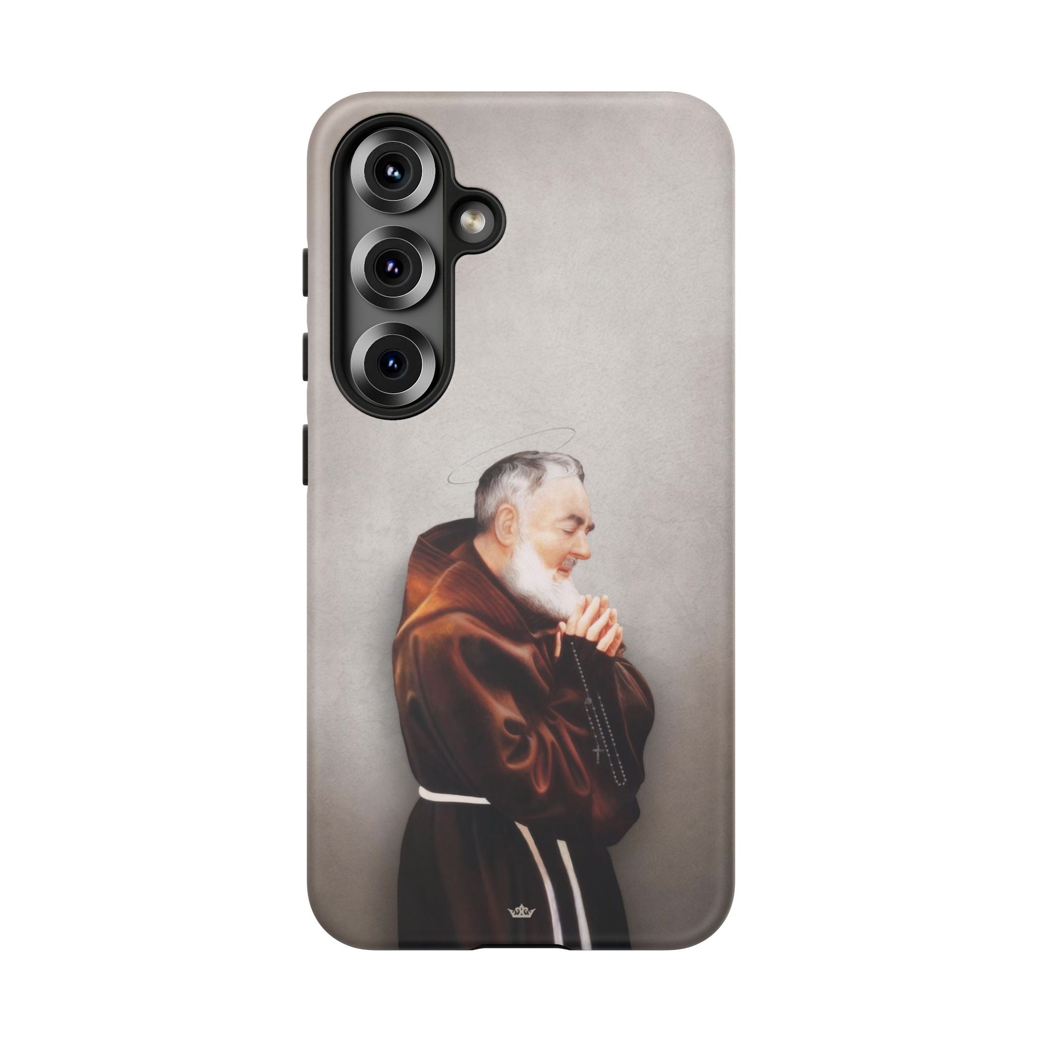 St. Padre Pio Hard Phone Case (Light) - VENXARA®
