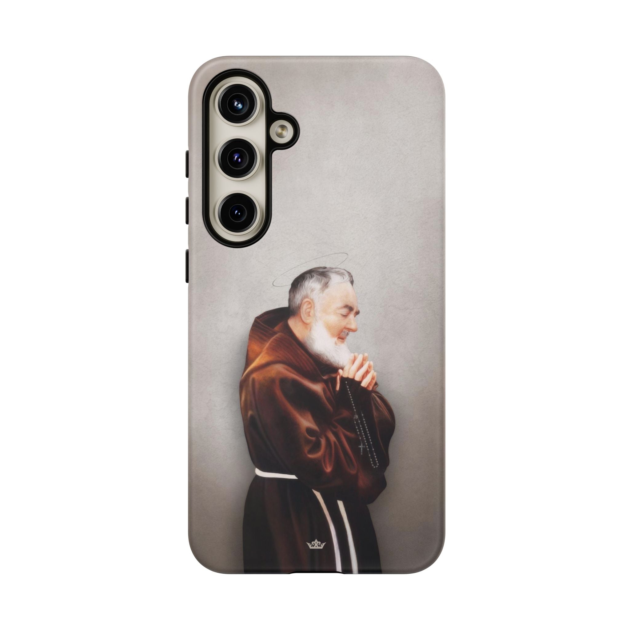 St. Padre Pio Hard Phone Case (Light) - VENXARA®