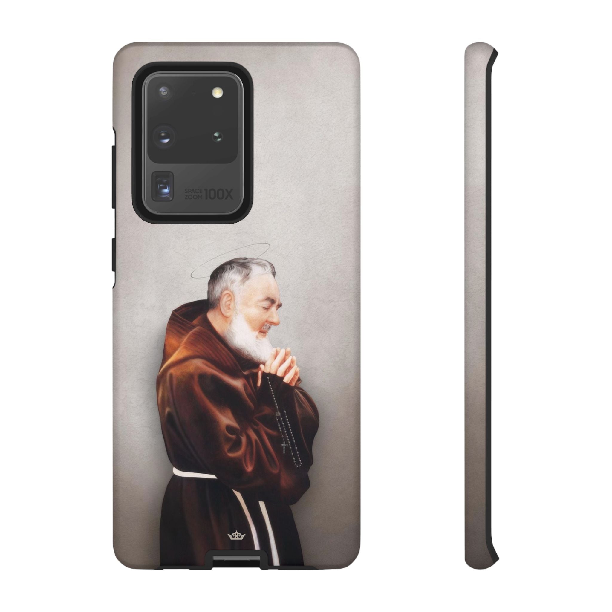 St. Padre Pio Hard Phone Case (Light) - VENXARA®