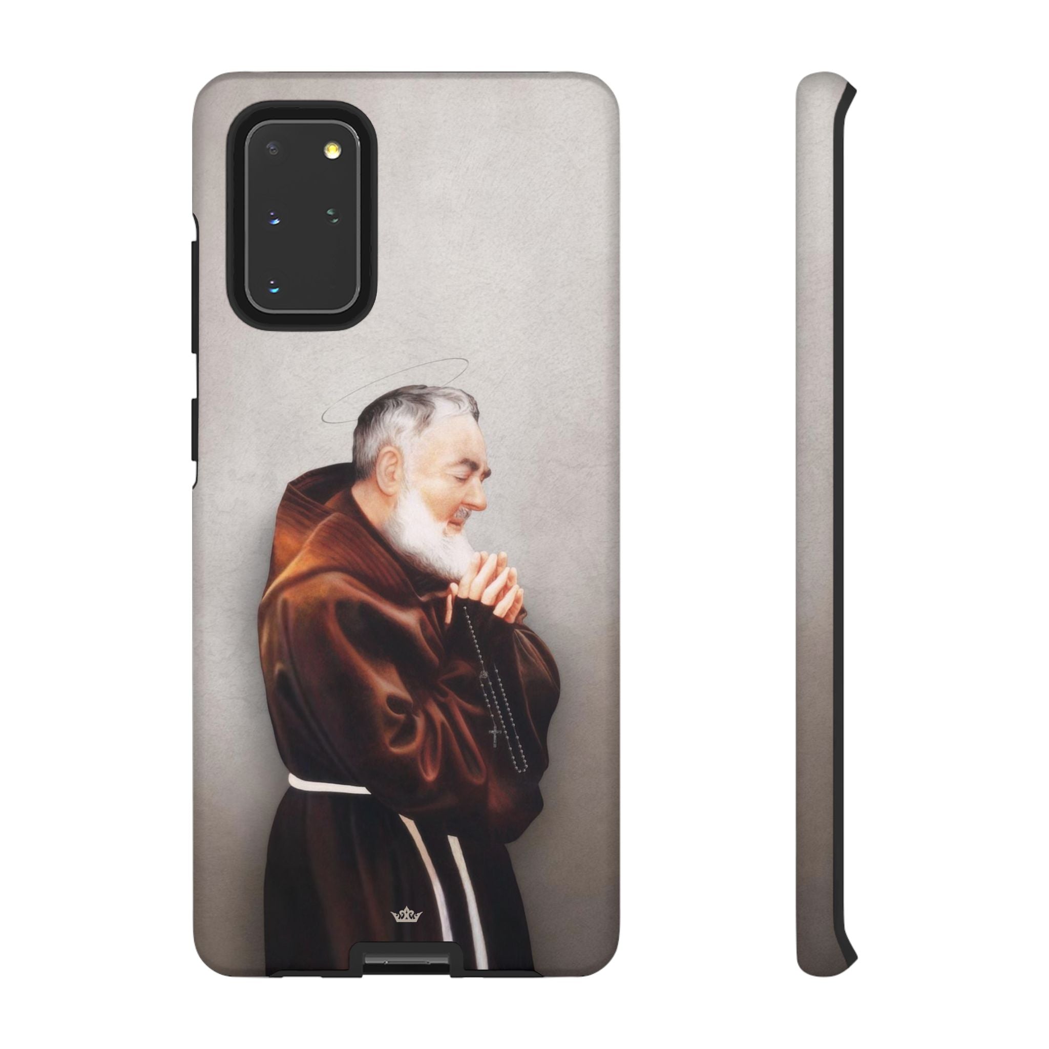 St. Padre Pio Hard Phone Case (Light) - VENXARA®