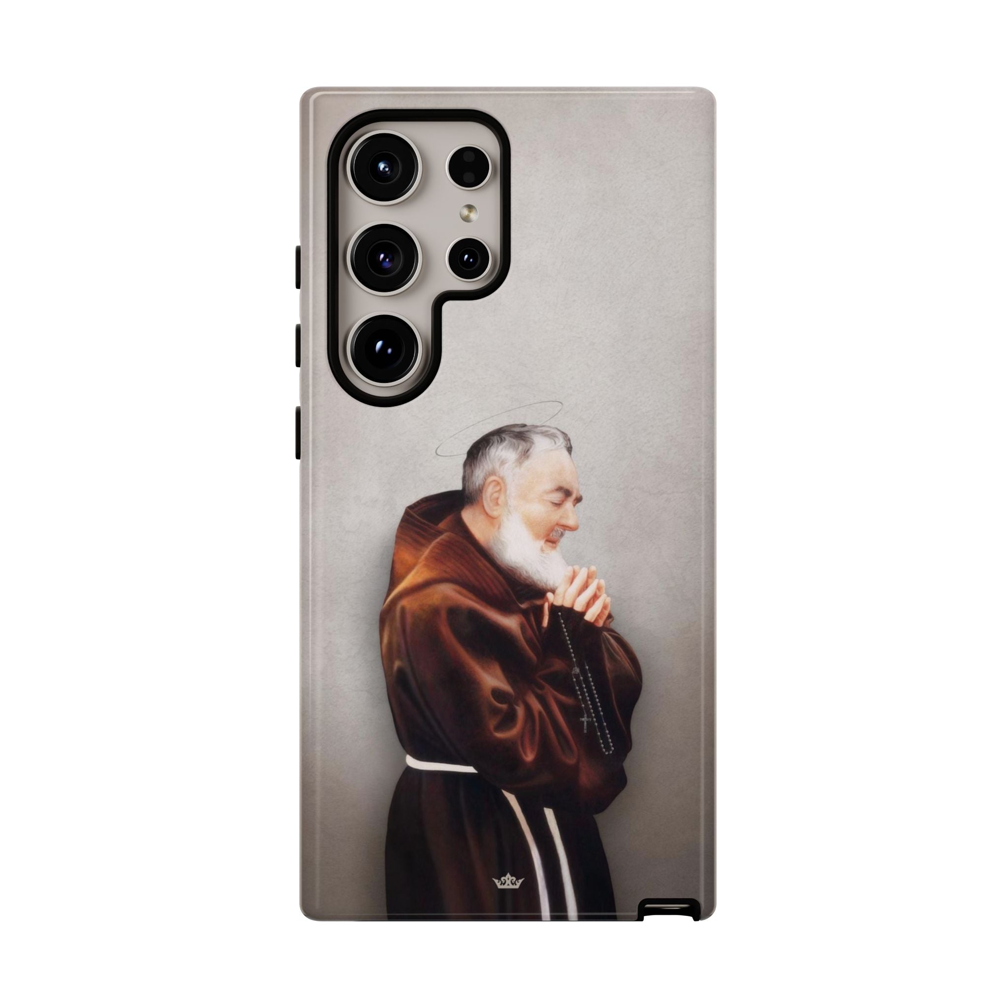 St. Padre Pio Hard Phone Case (Light) - VENXARA®