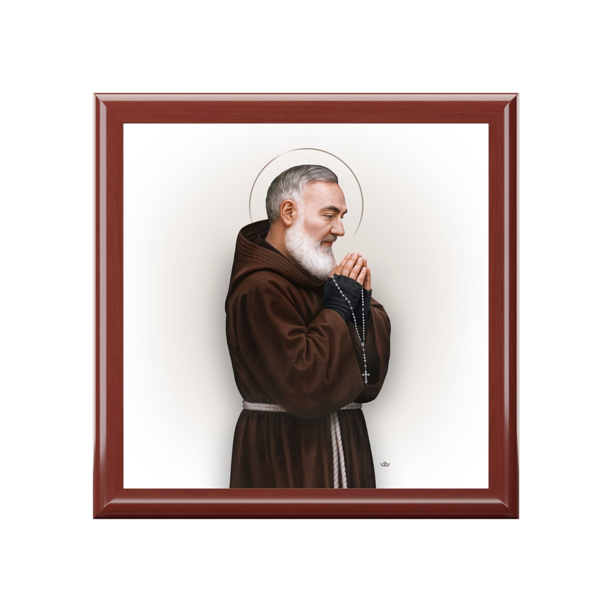 St. Padre Pio Keepsake Box - Venxara