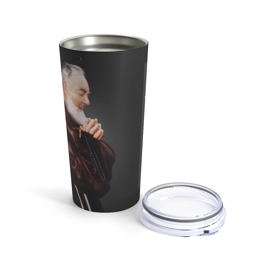 St. Padre Pio Lord's Prayer Tumbler 20 oz. (Ash) - VENXARA®
