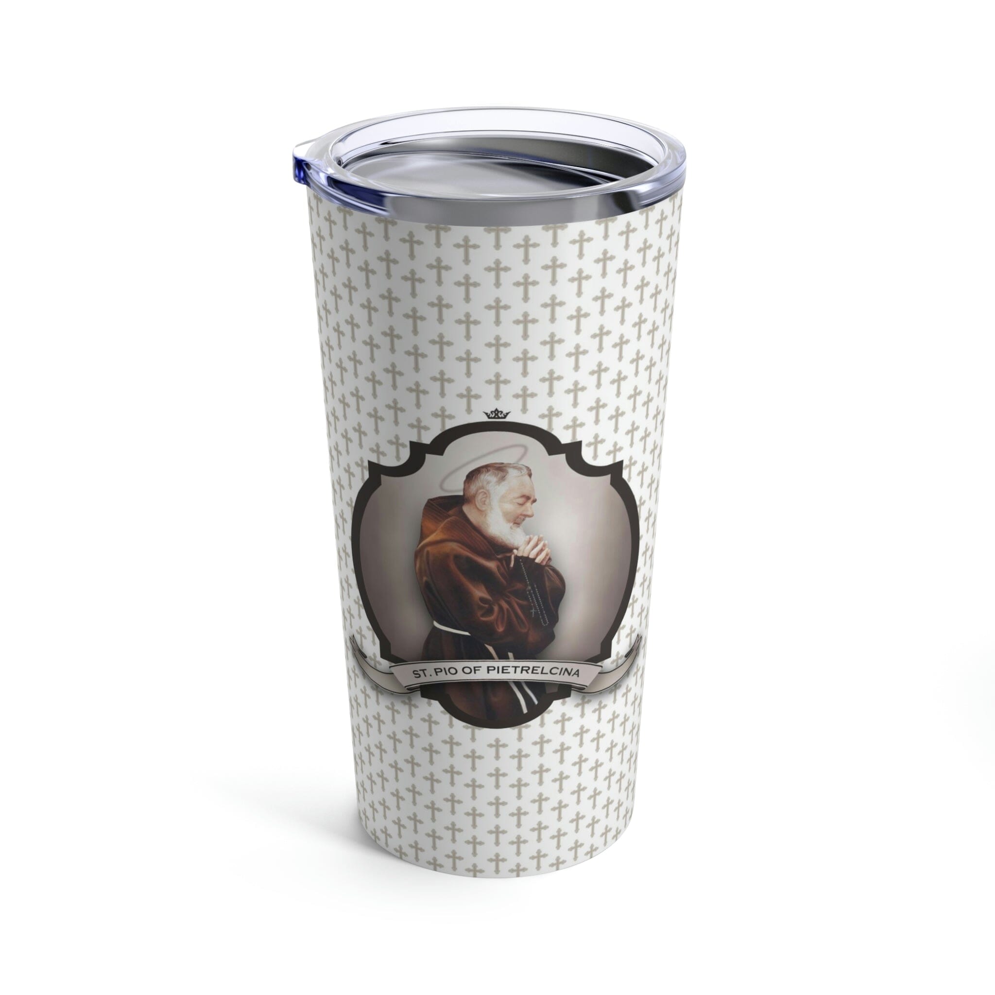 St. Padre Pio Tumbler 20 oz. - VENXARA®