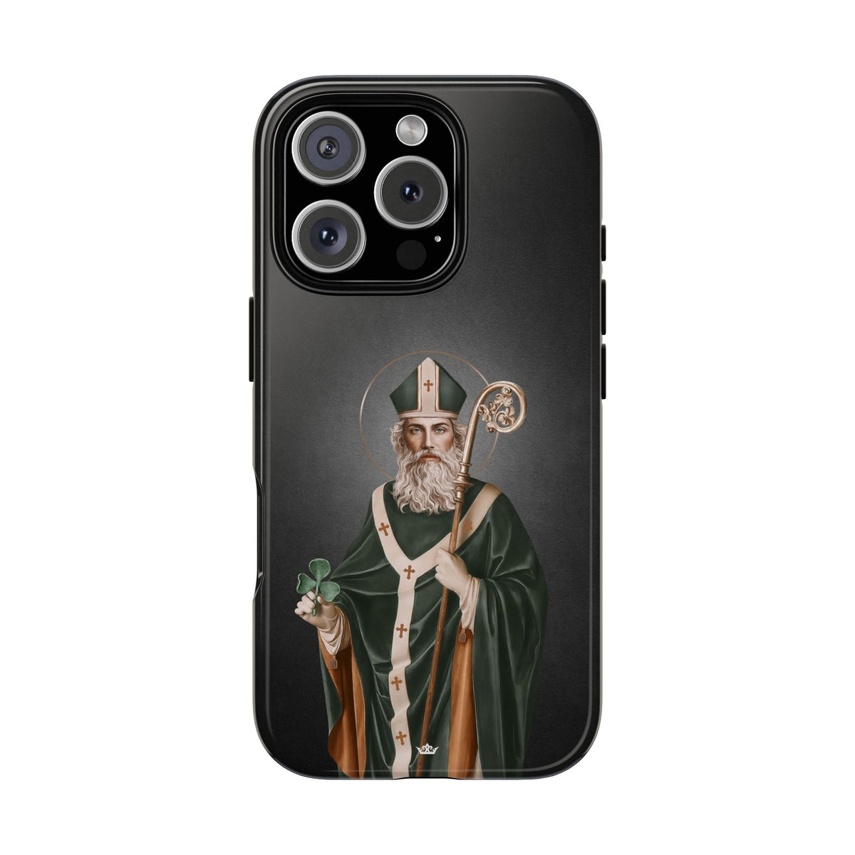 St. Patrick Hard Phone Case (Dark) Copyright VENXARA