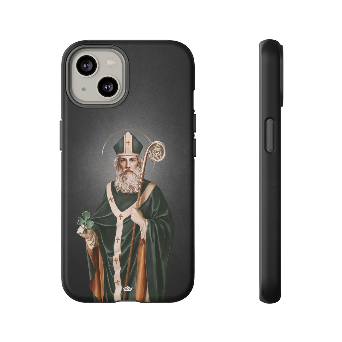 St. Patrick Hard Phone Case (Dark) Copyright VENXARA