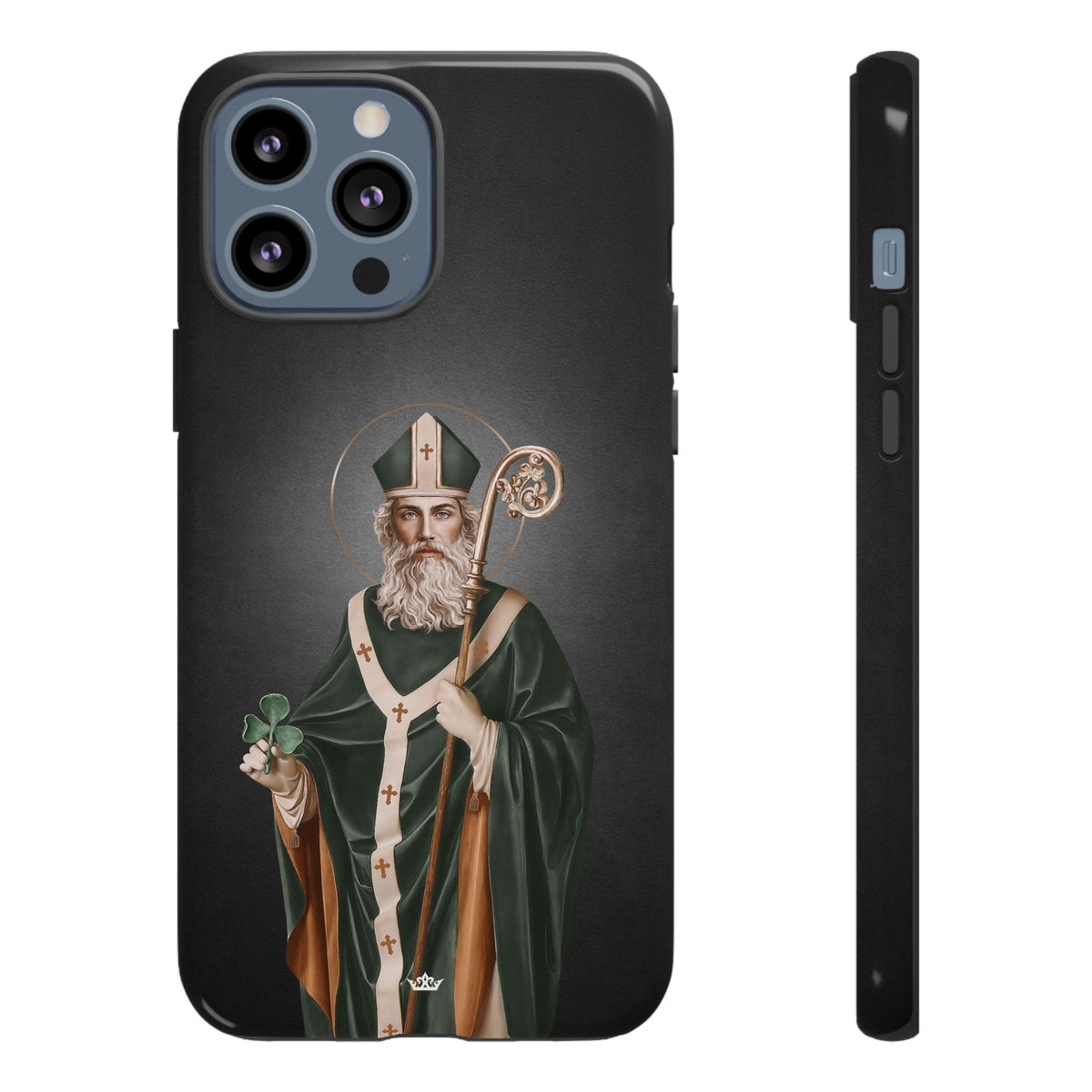 St. Patrick Hard Phone Case (Dark) Copyright VENXARA