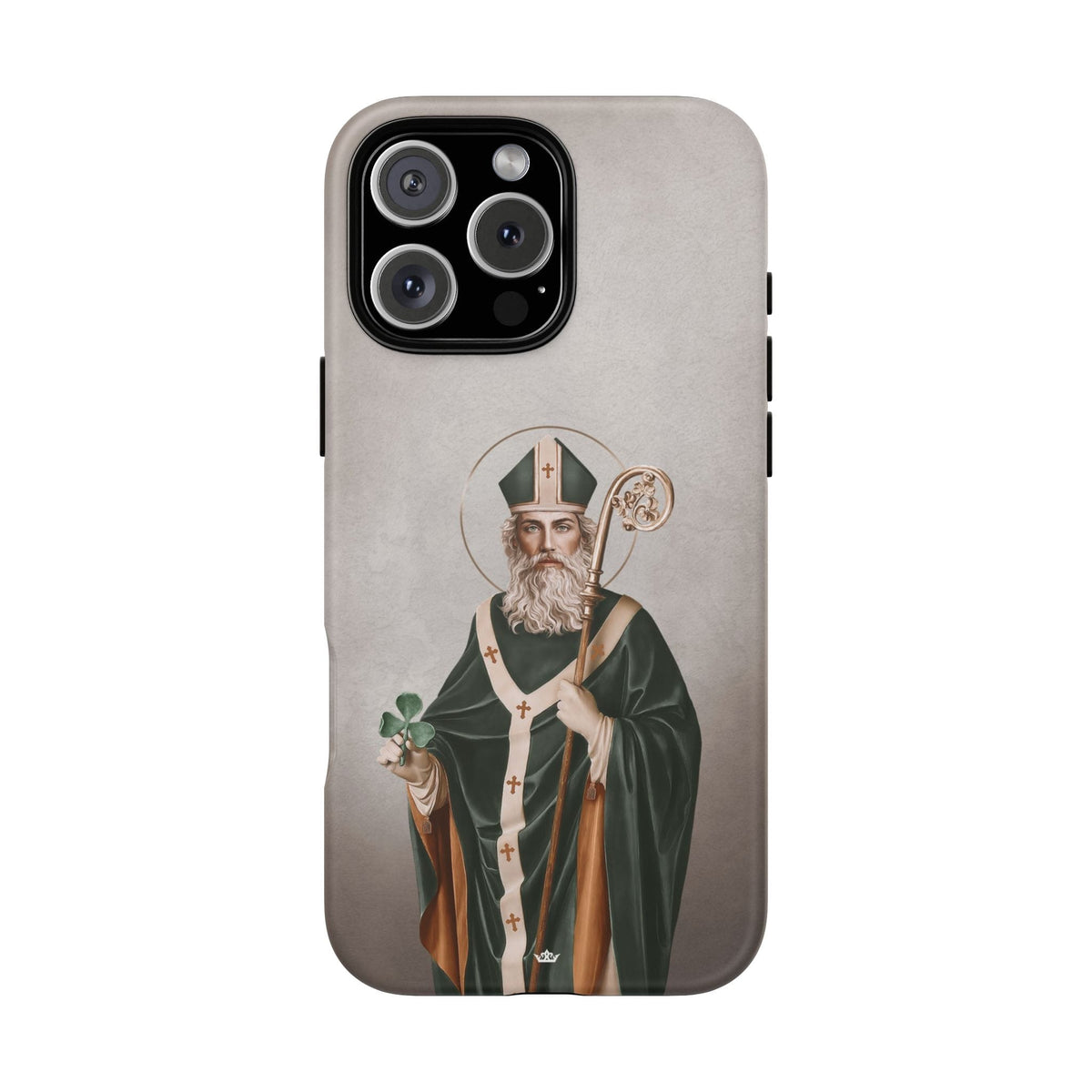 St. Patrick Hard Phone Case (Light) Copyright VENXARA