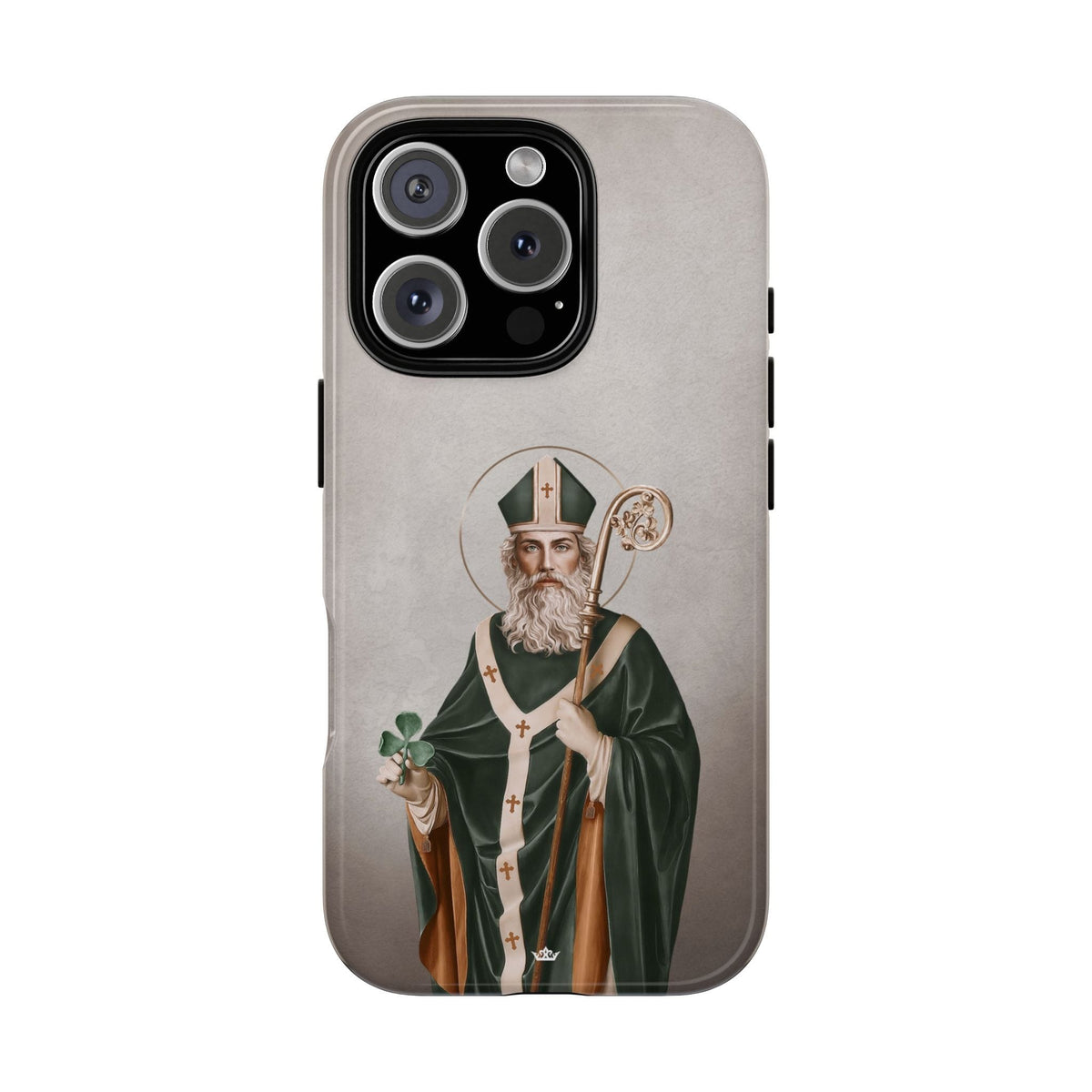 St. Patrick Hard Phone Case (Light) Copyright VENXARA