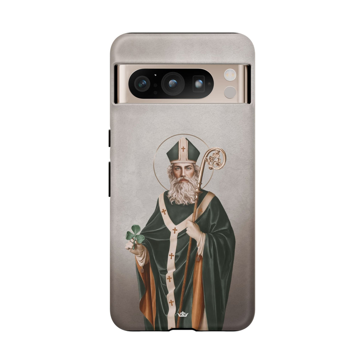 St. Patrick Hard Phone Case (Light) Copyright VENXARA