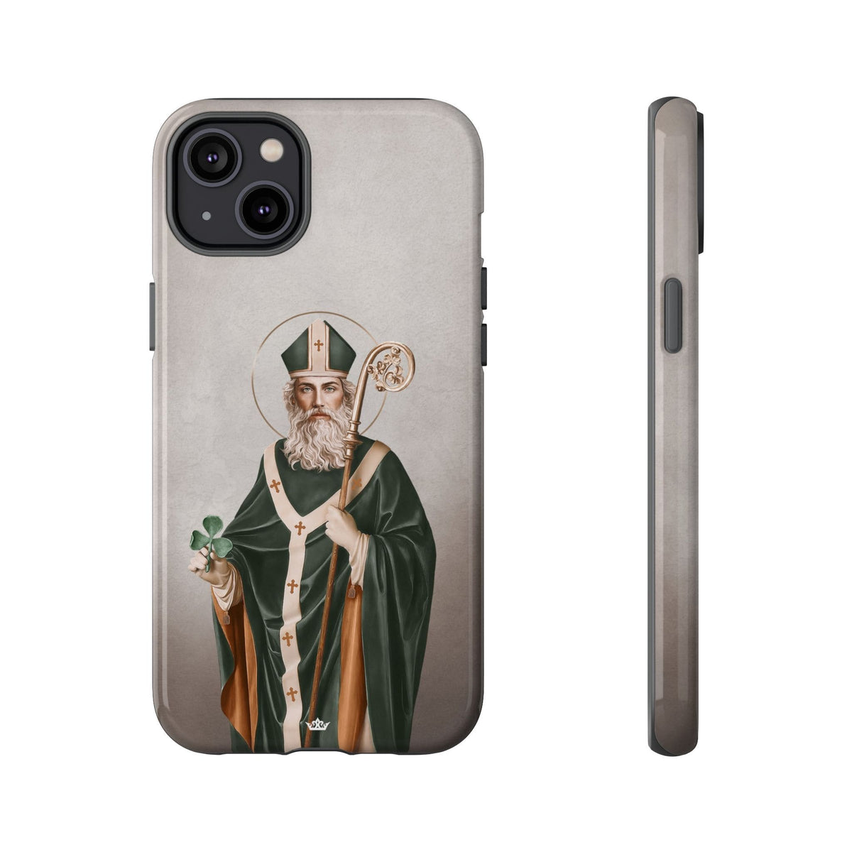 St. Patrick Hard Phone Case (Light) Copyright VENXARA