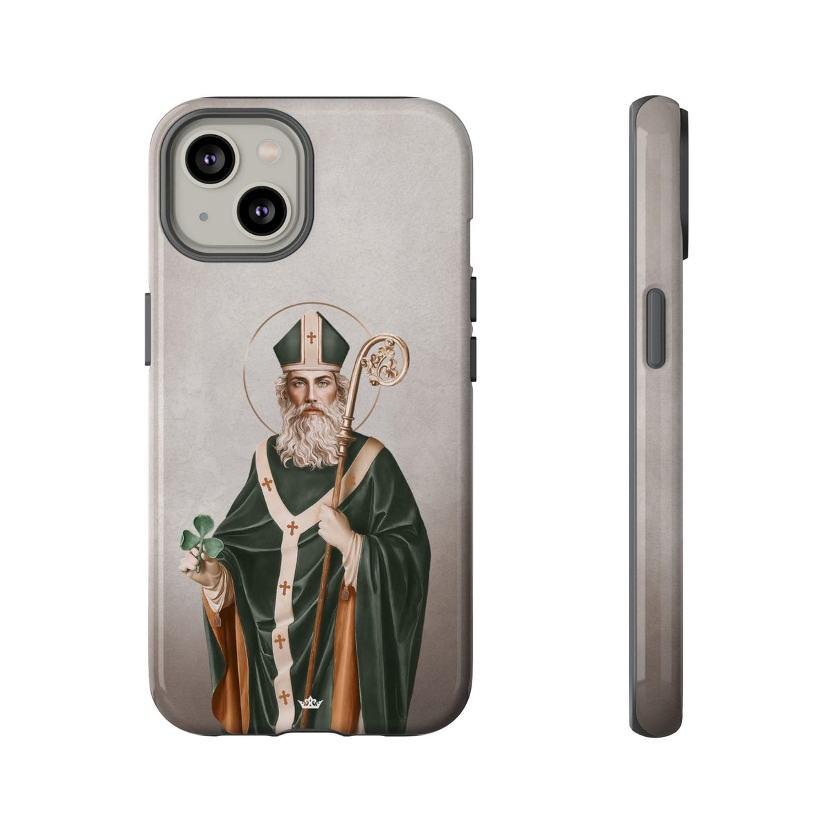 St. Patrick Hard Phone Case (Light) Copyright VENXARA