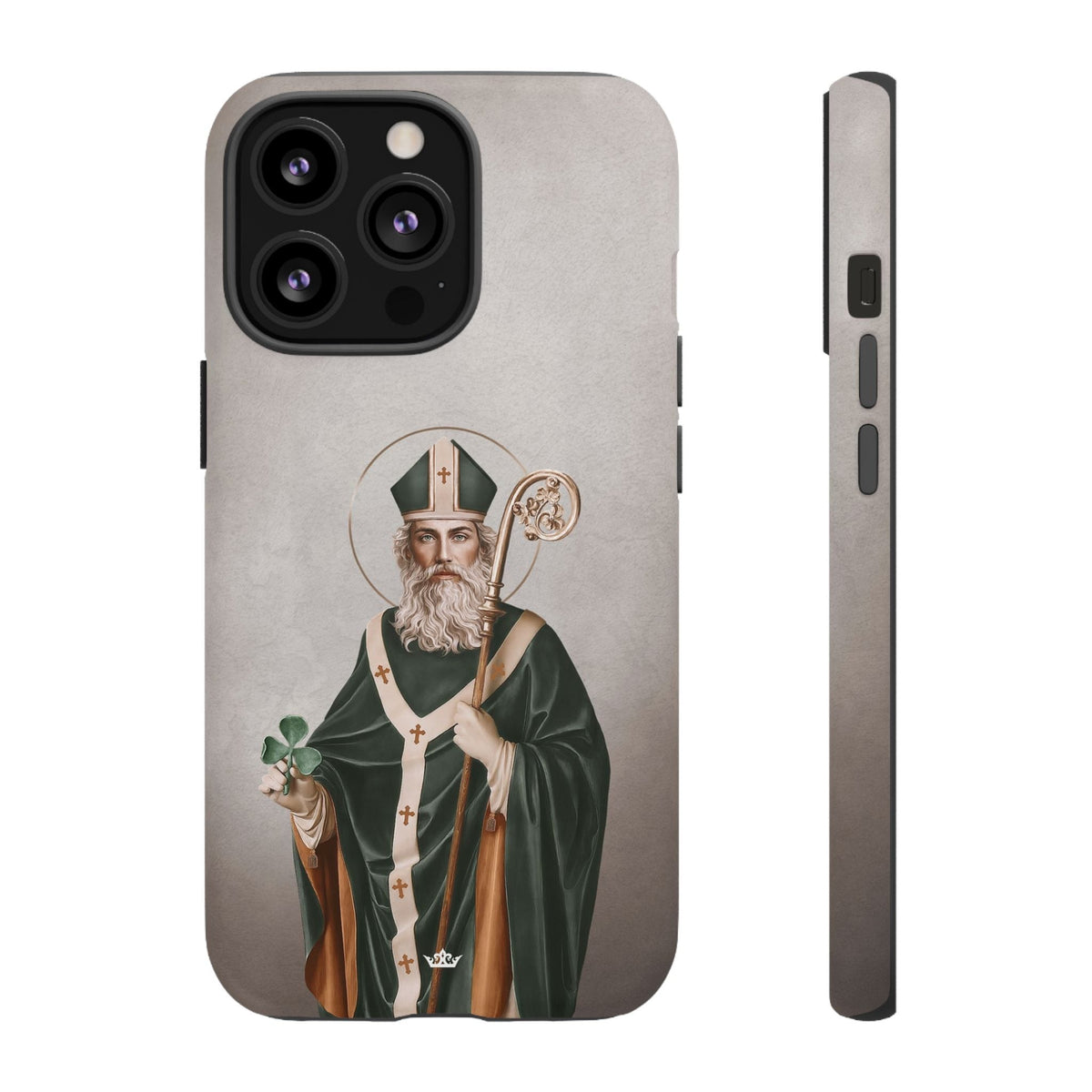 St. Patrick Hard Phone Case (Light) Copyright VENXARA
