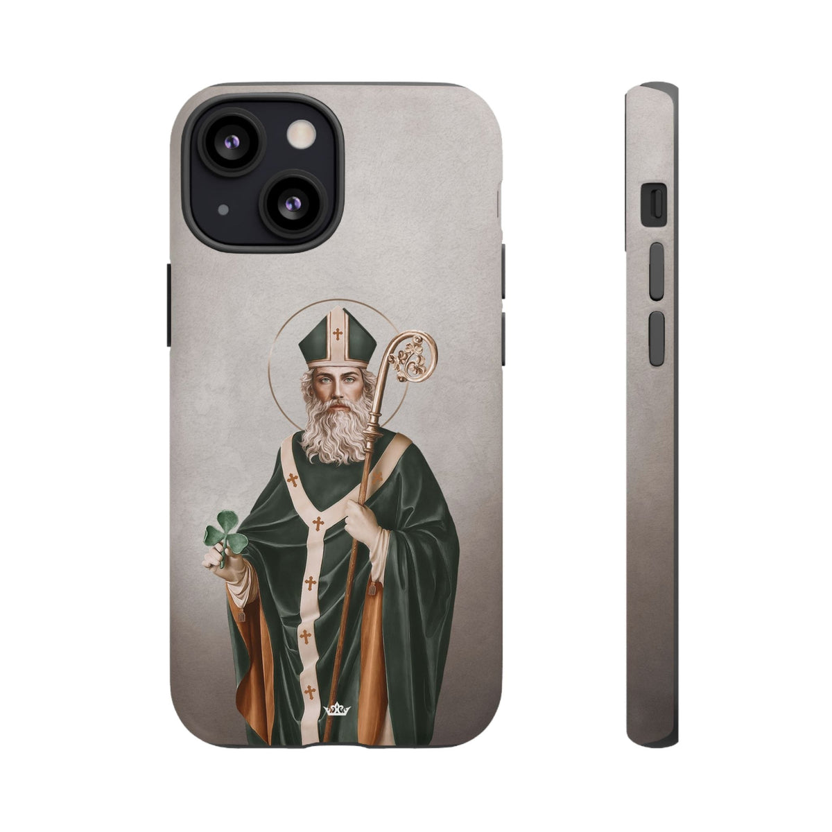 St. Patrick Hard Phone Case (Light) Copyright VENXARA