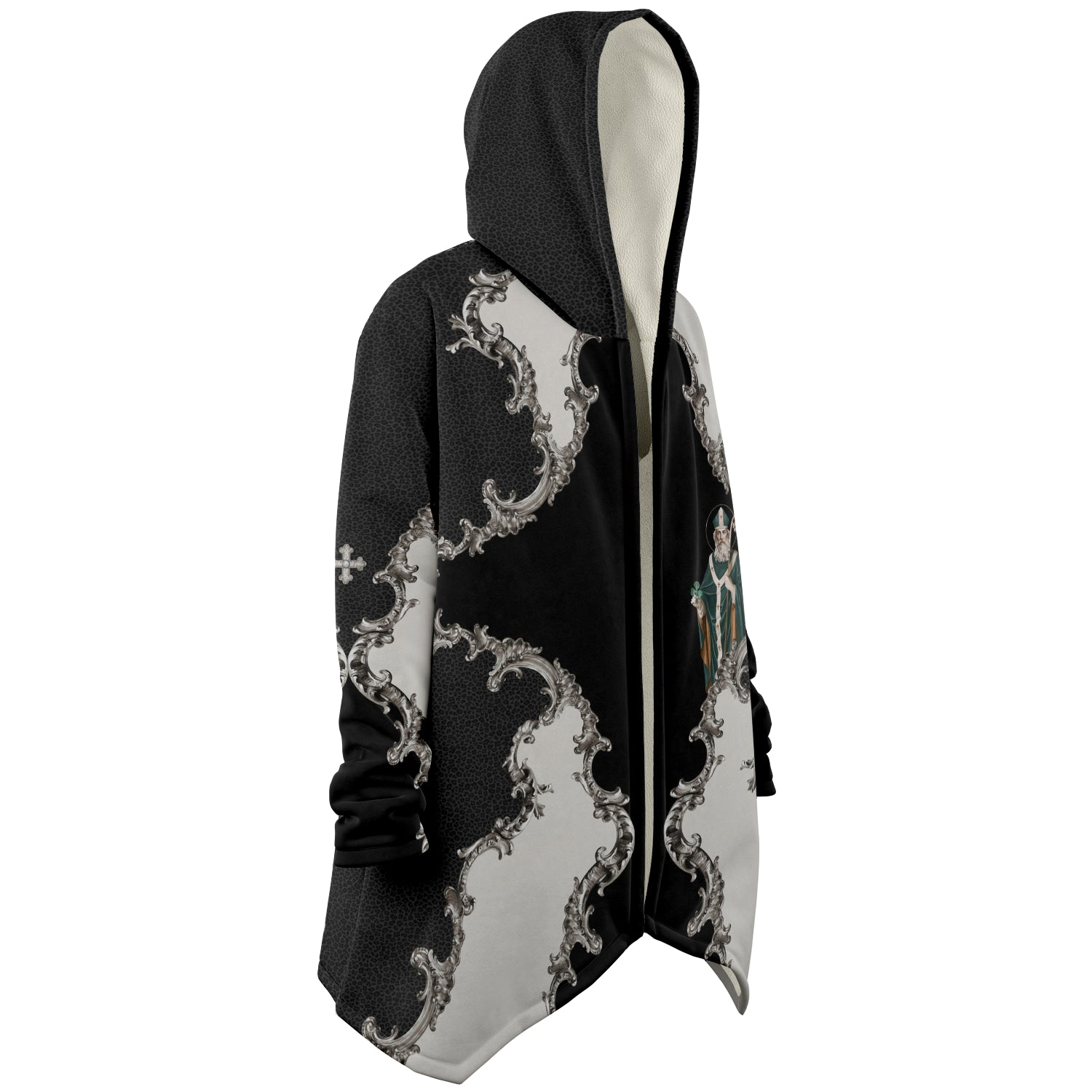 St. Patrick Microfleece Cloak (Baroque Leopard) - VENXARA®