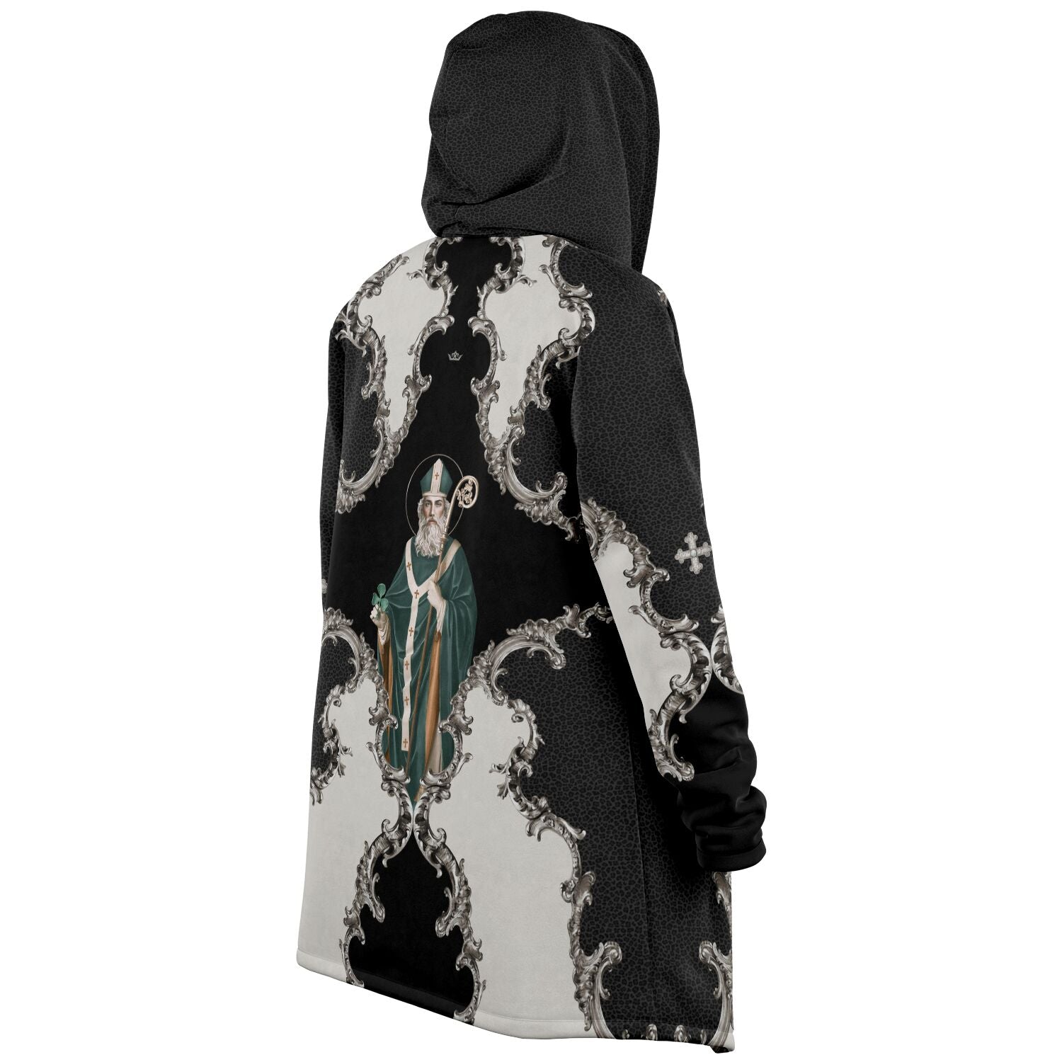 St. Patrick Microfleece Cloak (Baroque Leopard) - VENXARA®