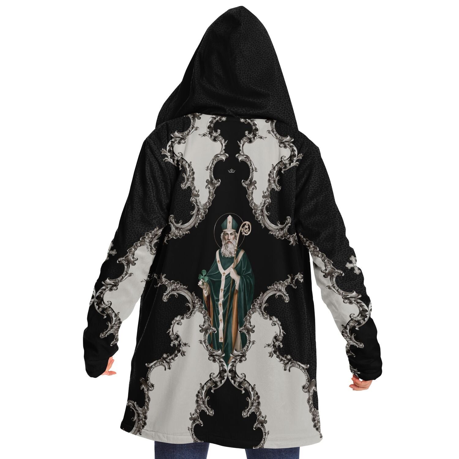 St. Patrick Microfleece Cloak (Baroque Leopard) - VENXARA®