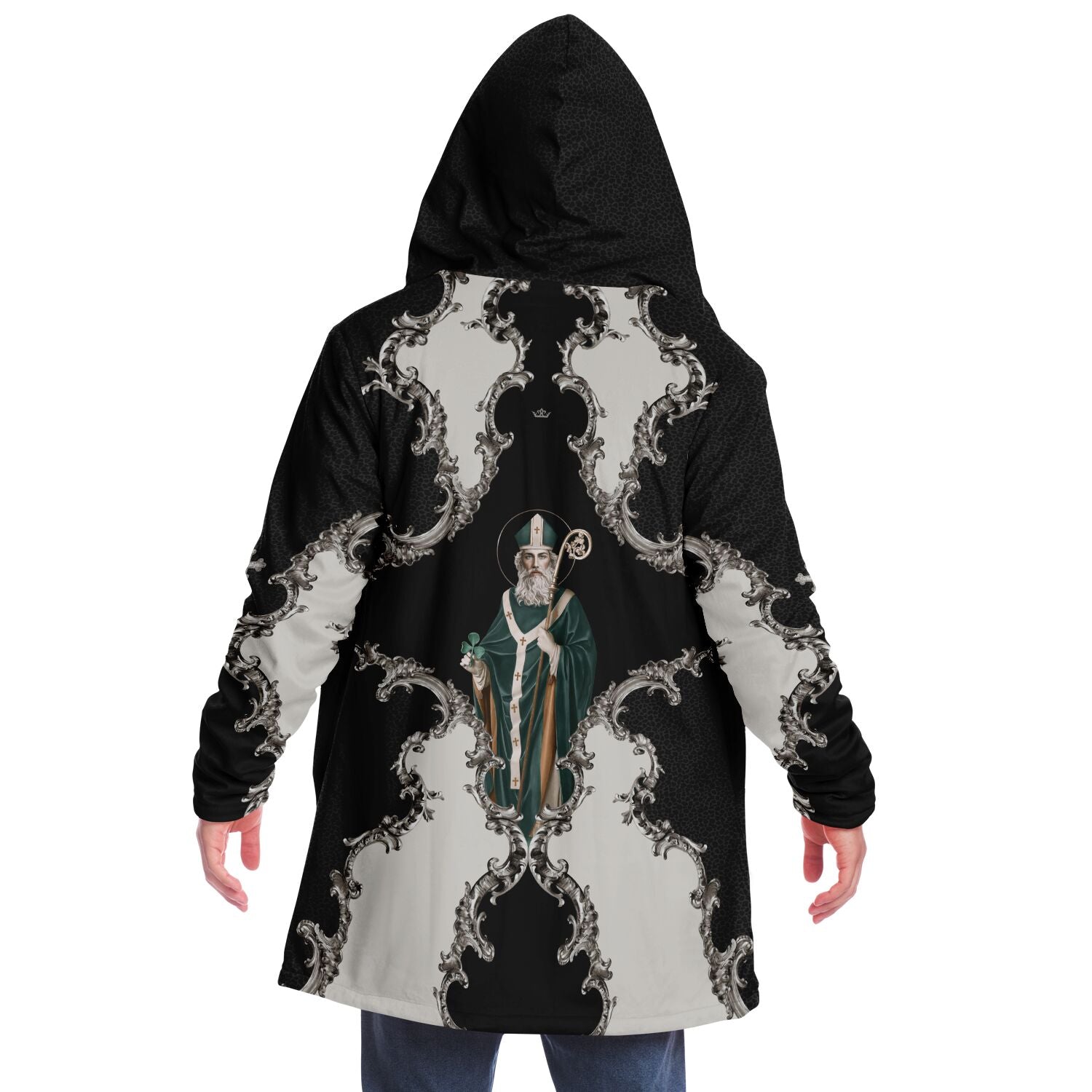 St. Patrick Microfleece Cloak (Baroque Leopard) - VENXARA®