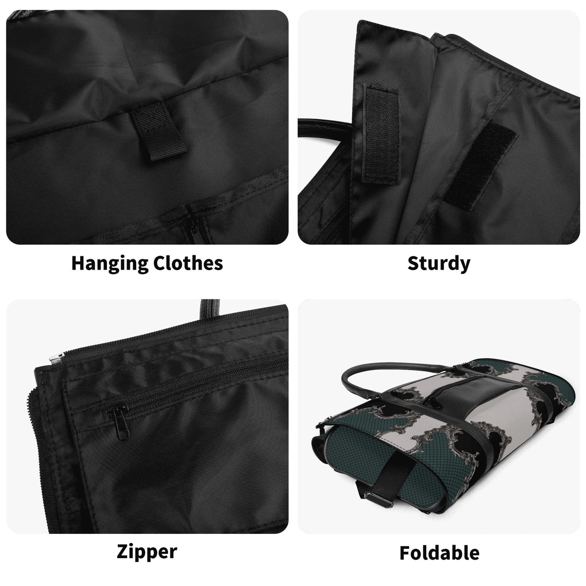 St. Patrick Travel Bag (Baroque Emerald) Copyright VENXARA