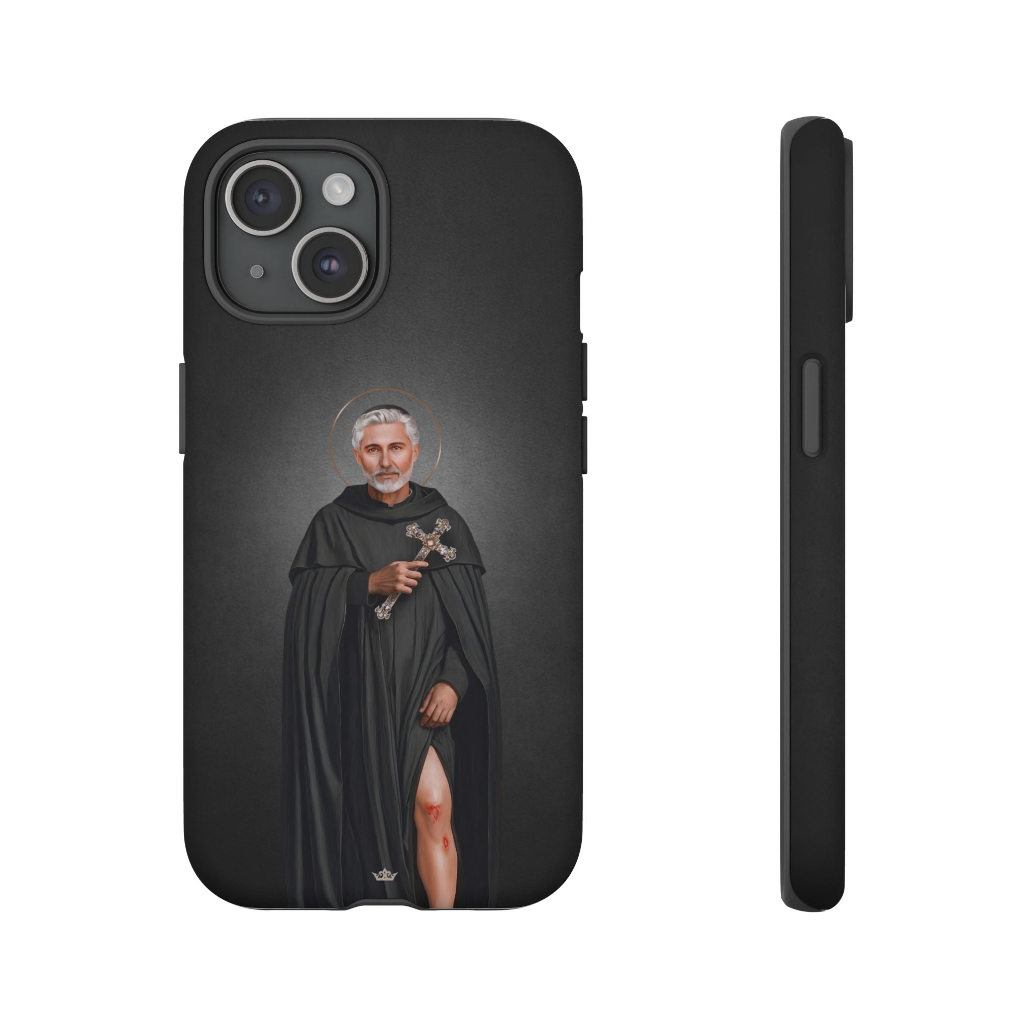 St. Peregrine Hard Phone Case (Dark) - VENXARA®