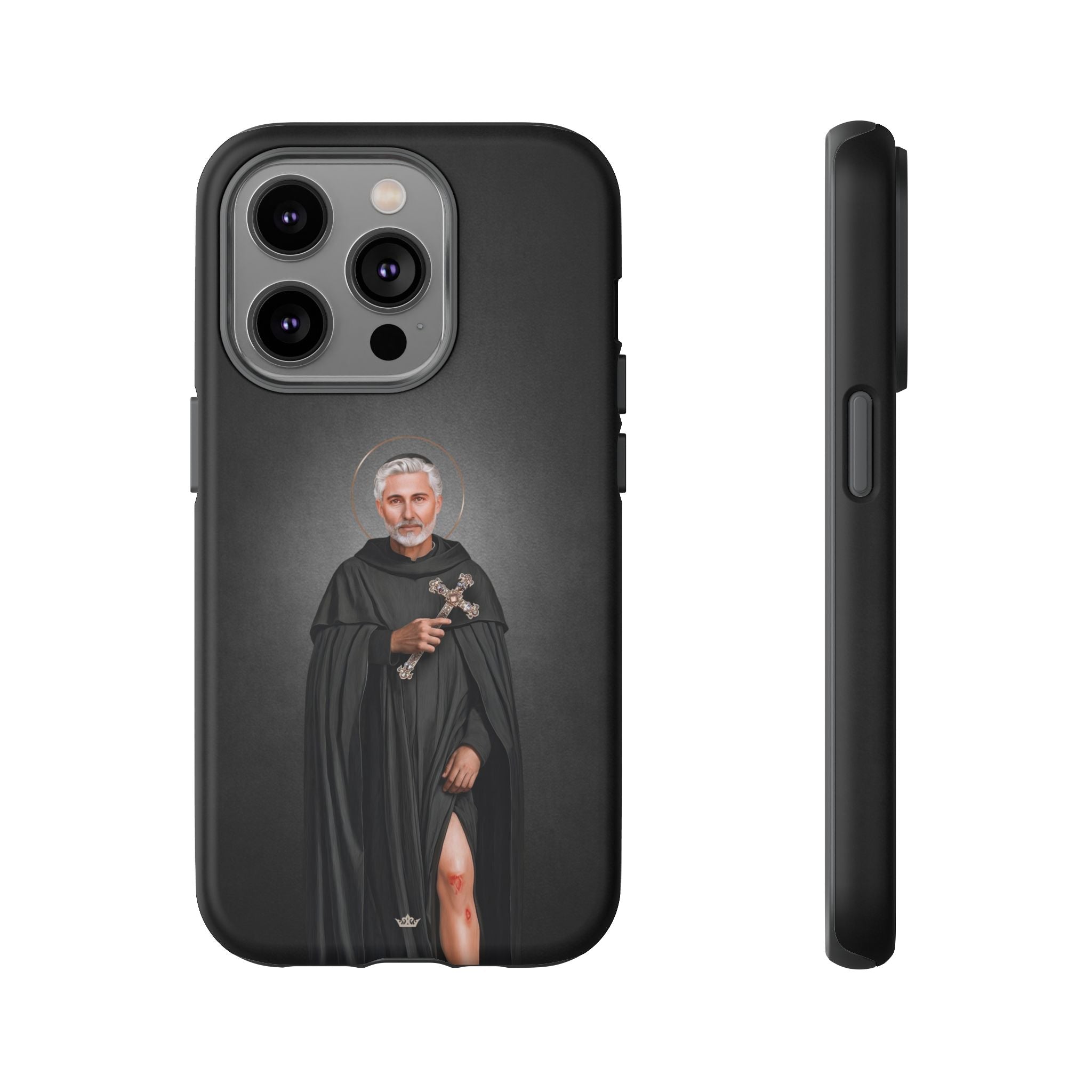 St. Peregrine Hard Phone Case (Dark) - VENXARA®