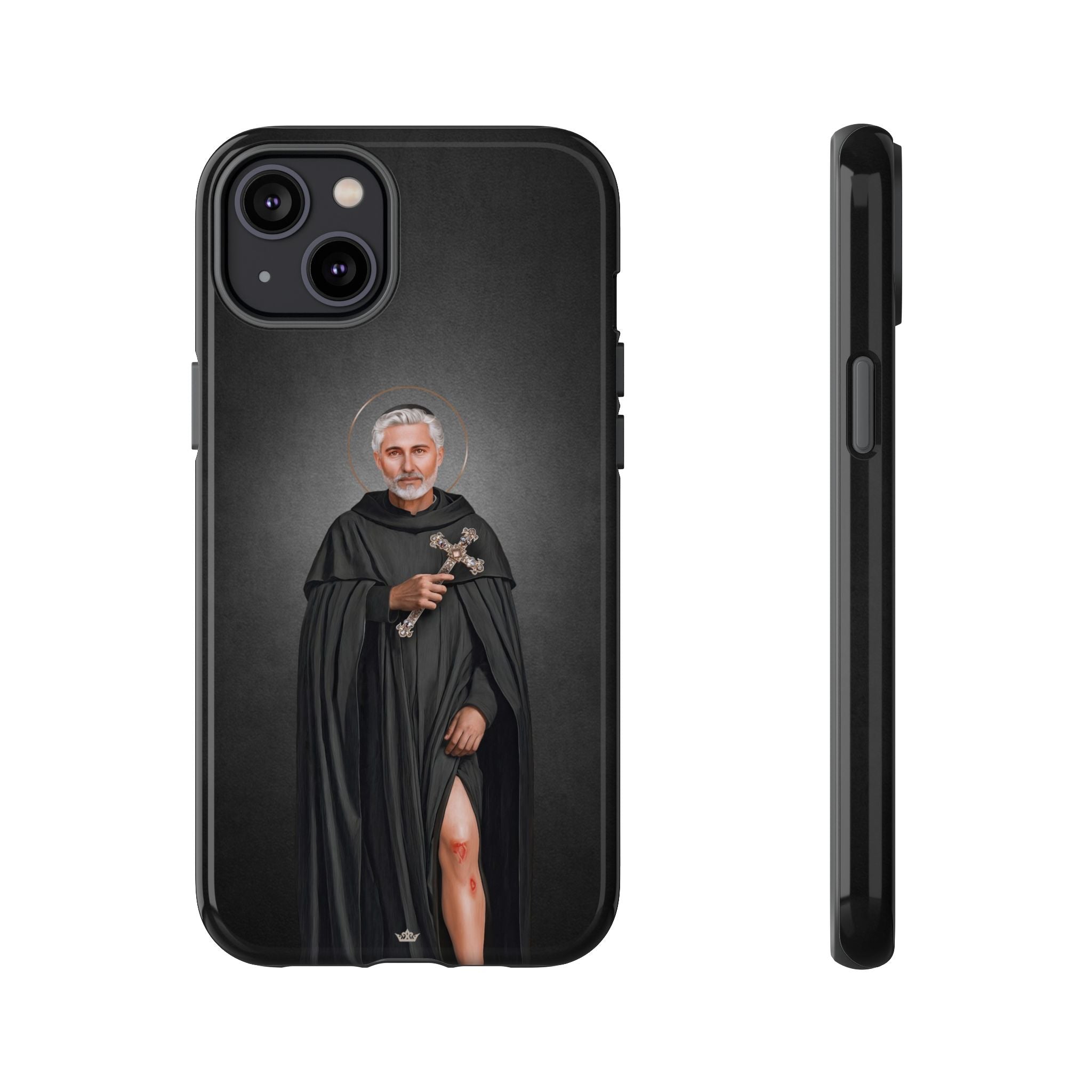 St. Peregrine Hard Phone Case (Dark) - VENXARA®