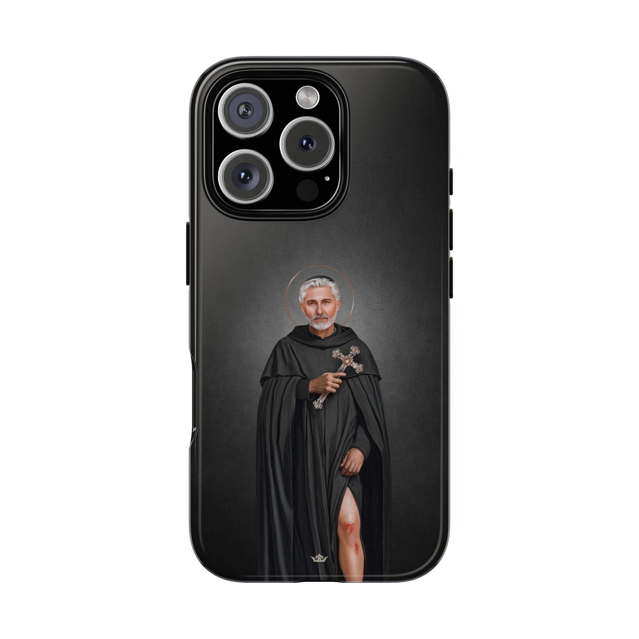 St. Peregrine Hard Phone Case (Dark) - VENXARA®