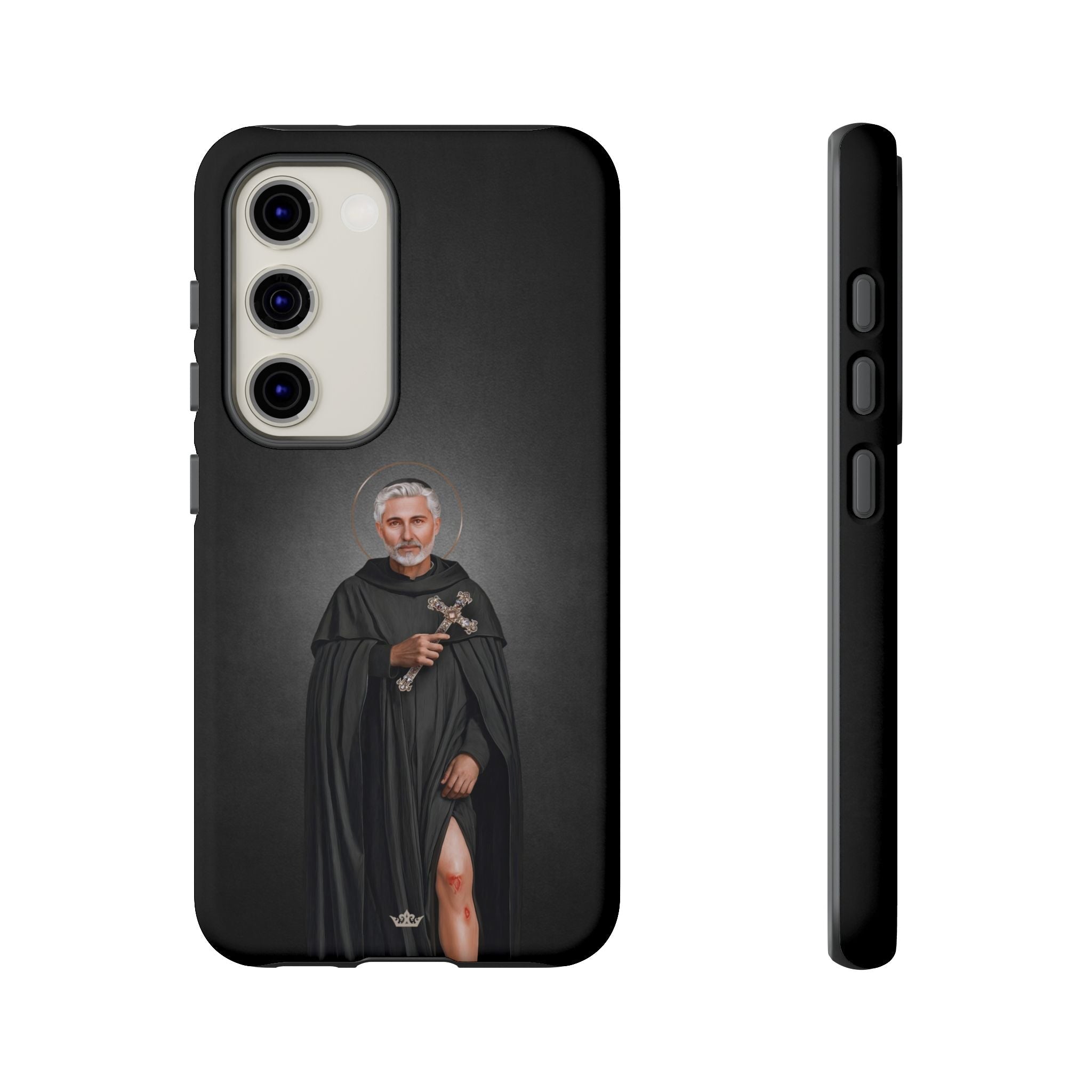 St. Peregrine Hard Phone Case (Dark) - VENXARA®