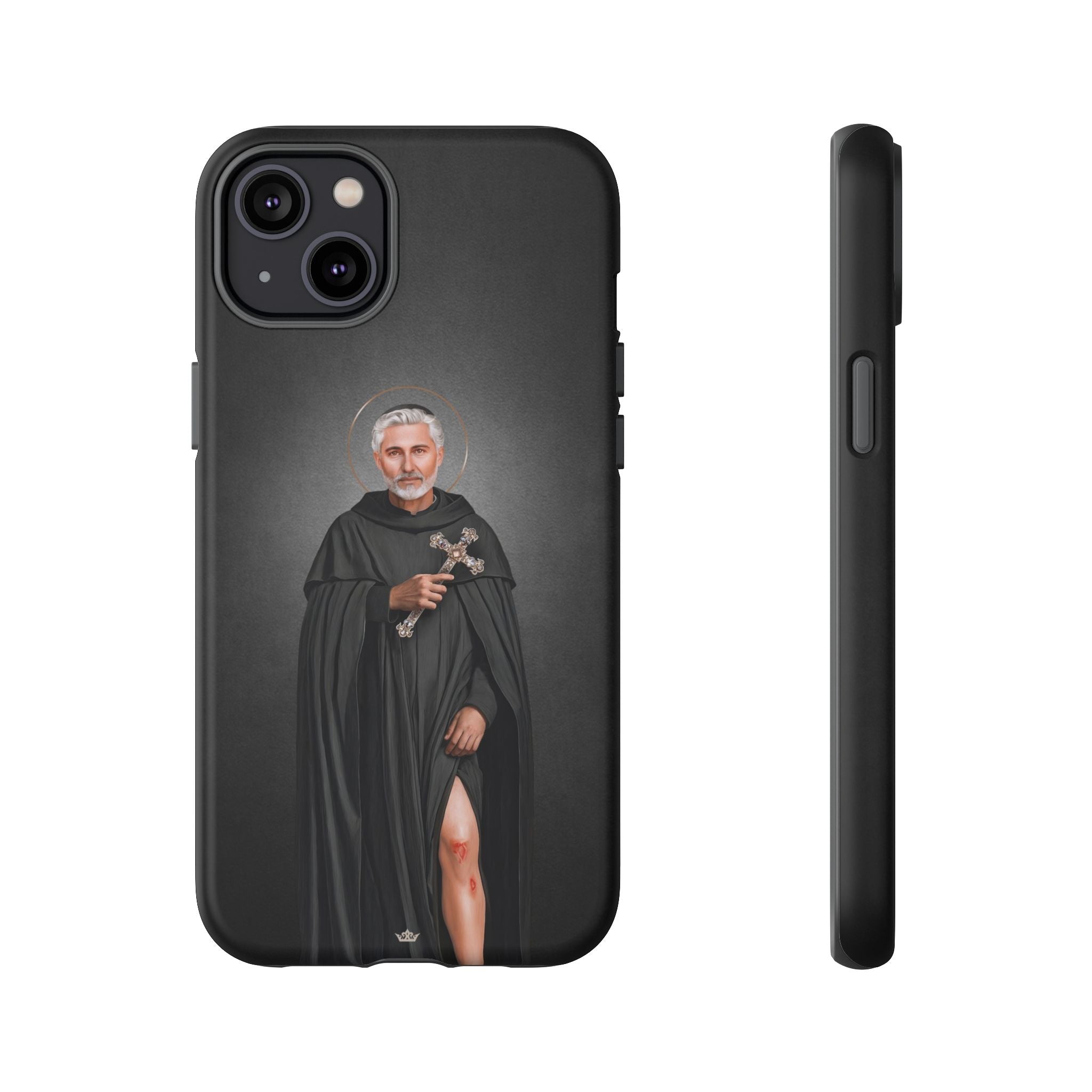 St. Peregrine Hard Phone Case (Dark) - VENXARA®